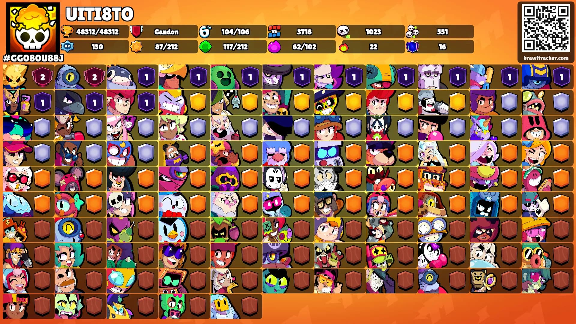 UITI8TO's Ranks