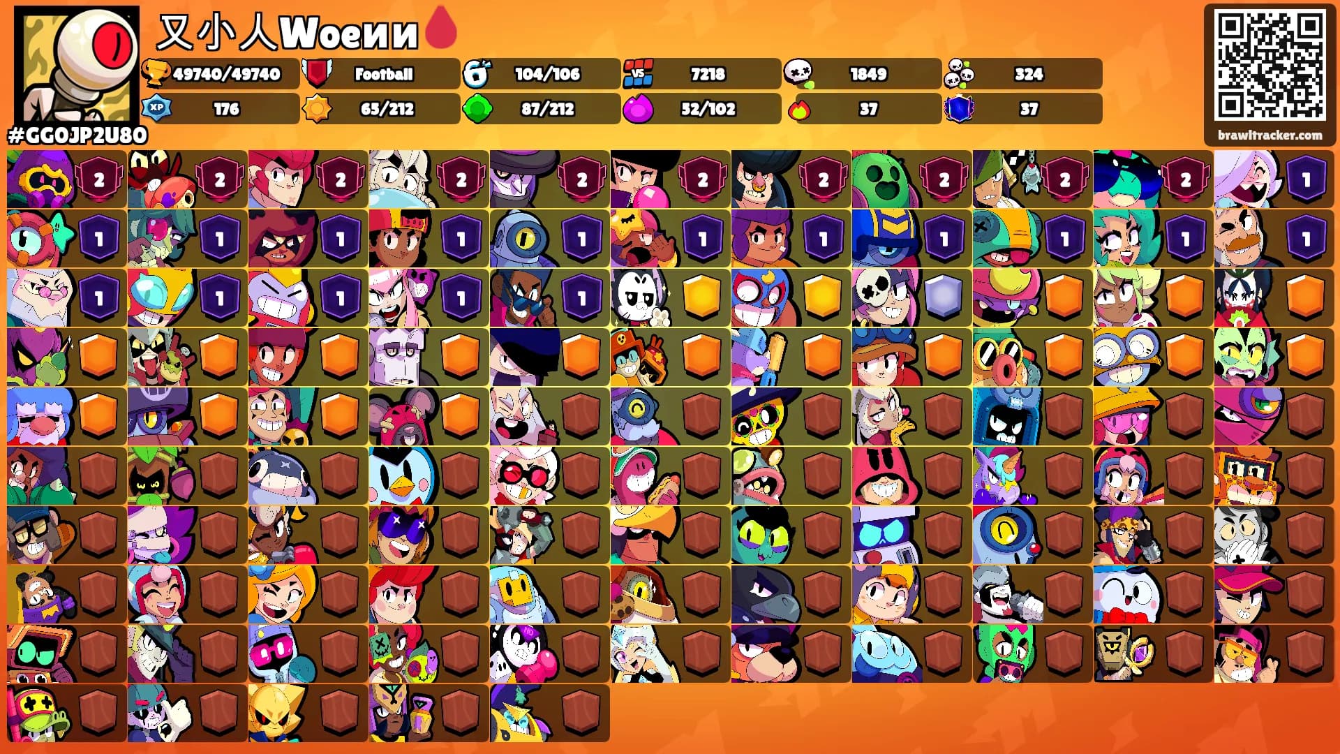 又小人Woeии🩸's Ranks