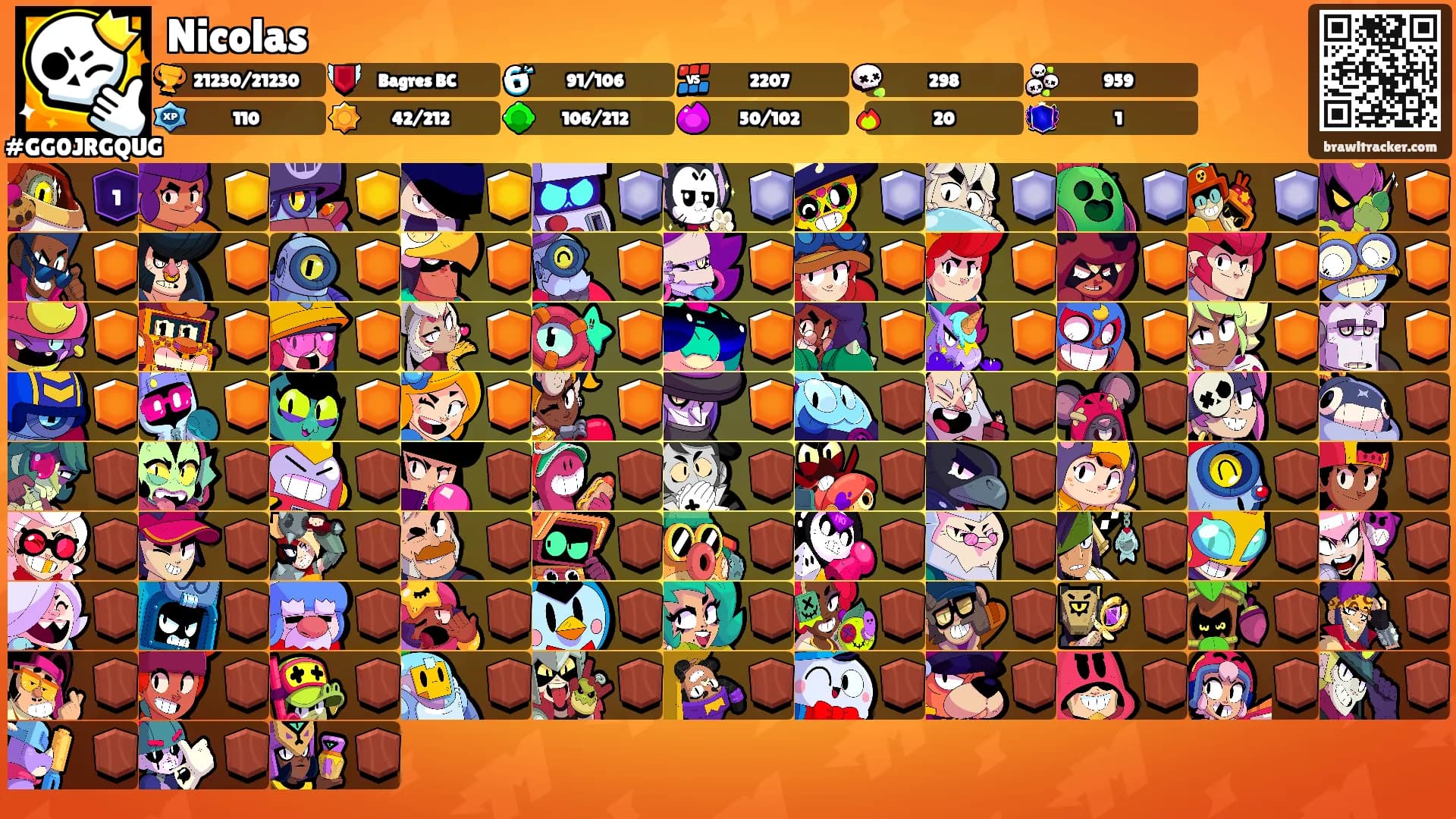 Nicolas's Ranks