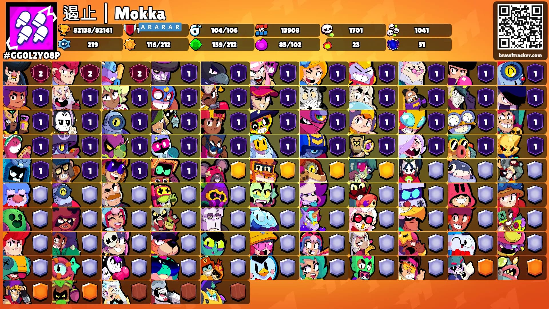 遏止 | Mokka's Ranks