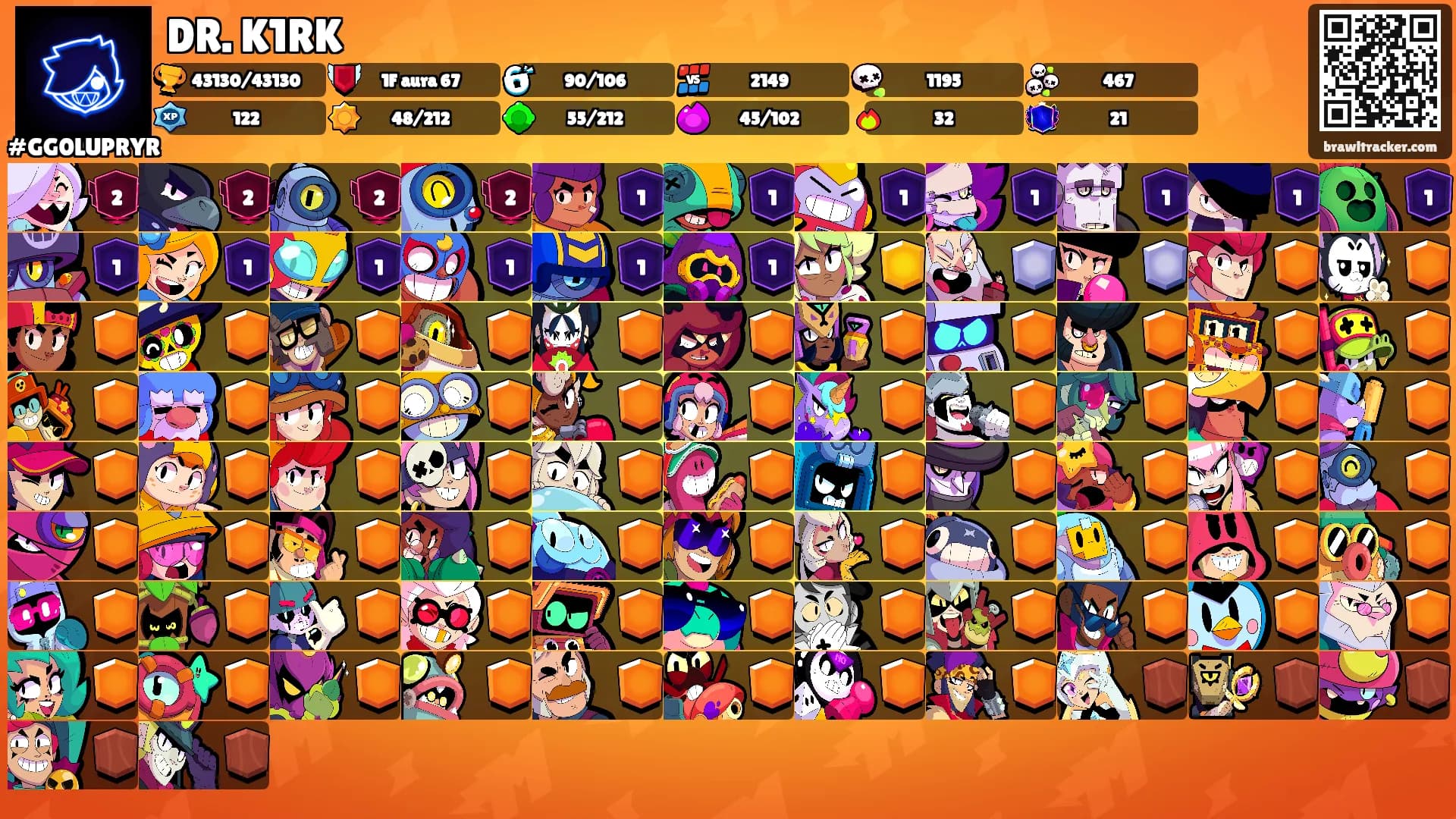DR. K1RK's Ranks
