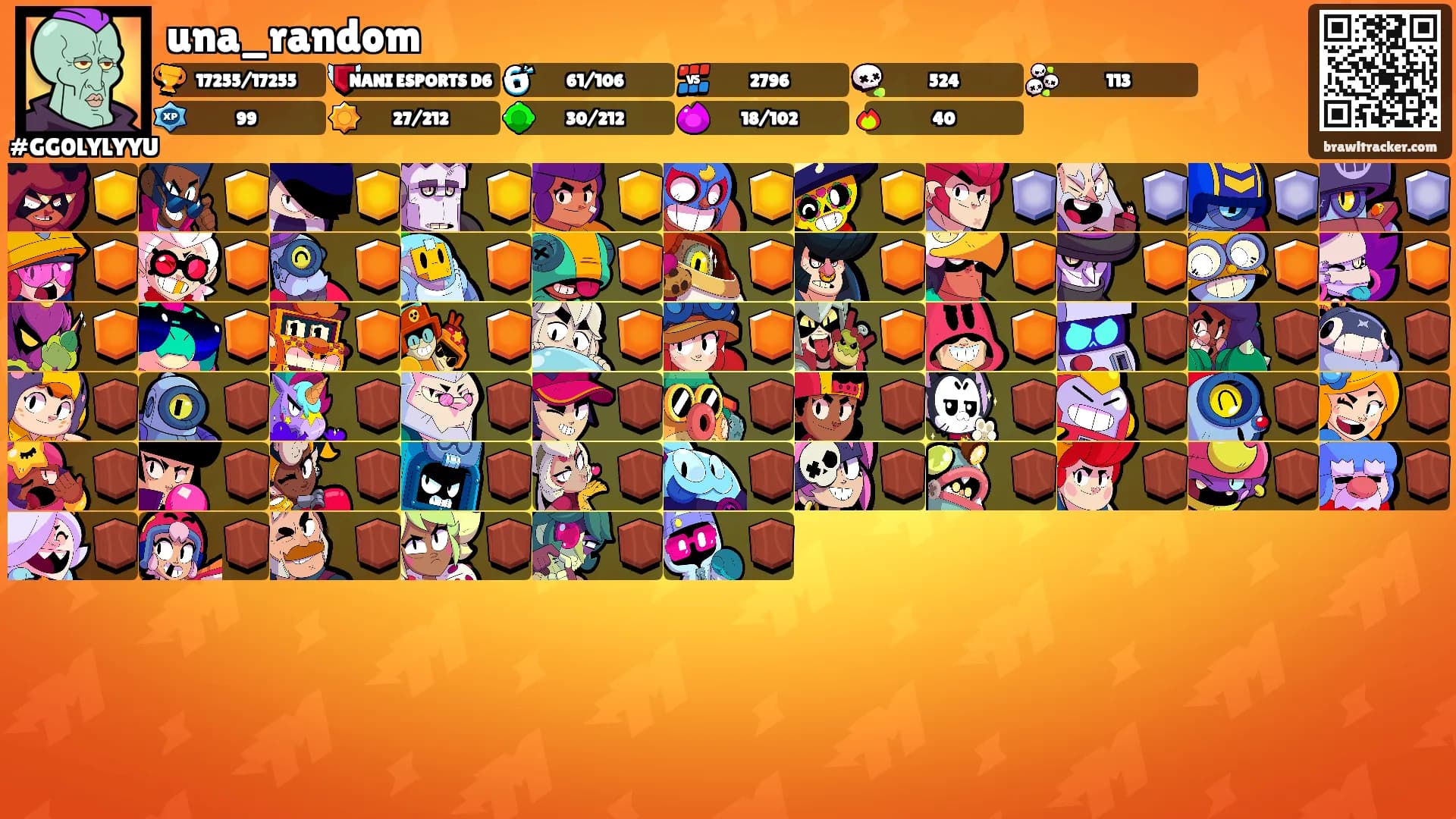 una_random's Ranks