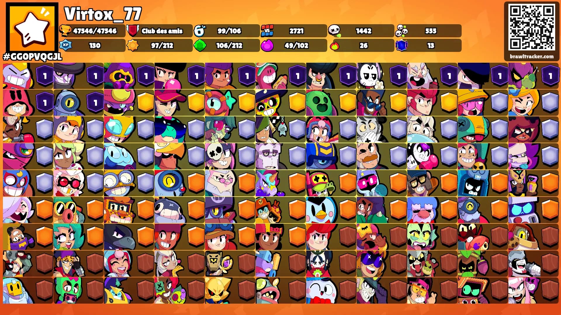 Virtox_77's Ranks