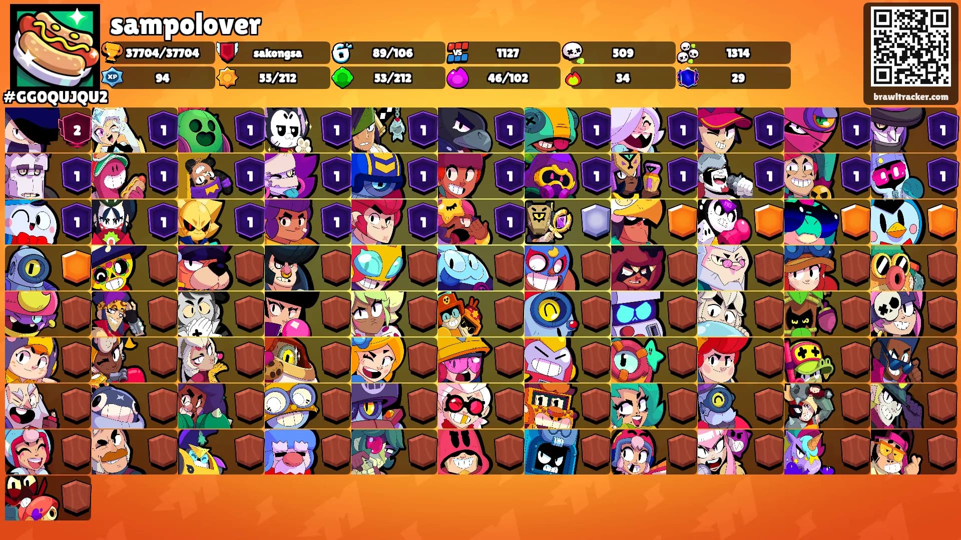 sampolover's Ranks