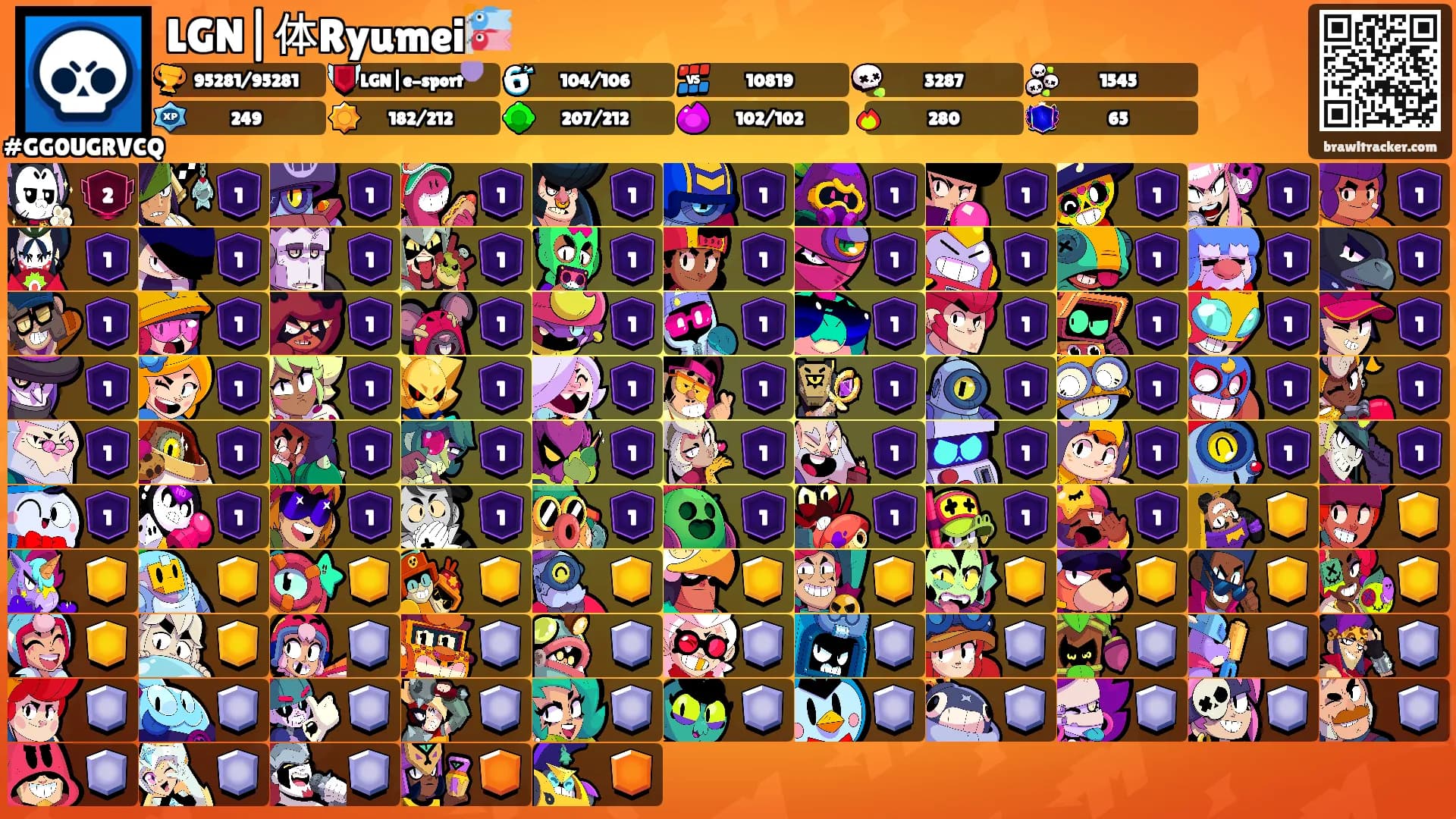 LGN|体Ryumei🎏's Ranks