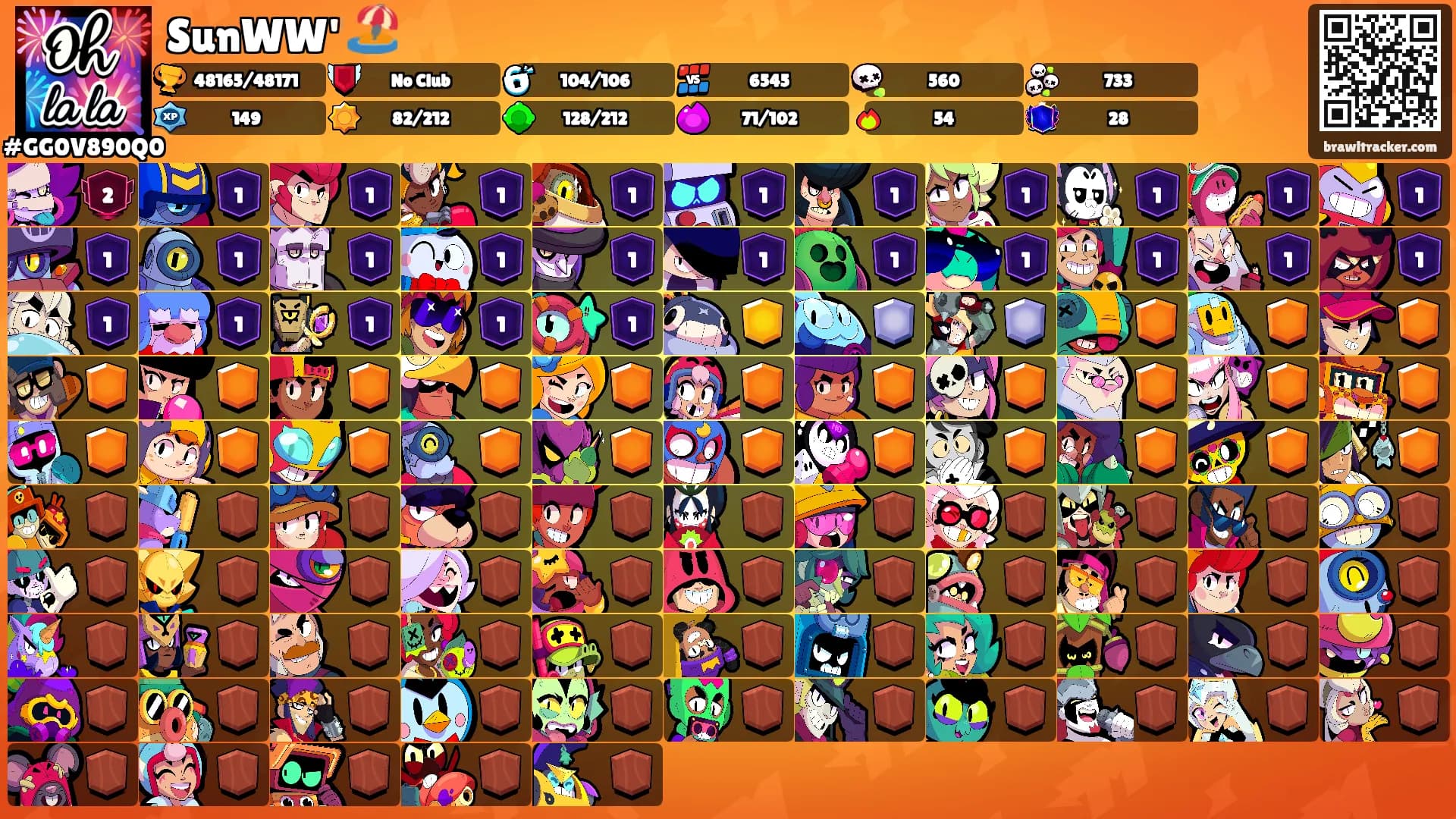 SunWW' 🏖️'s Ranks