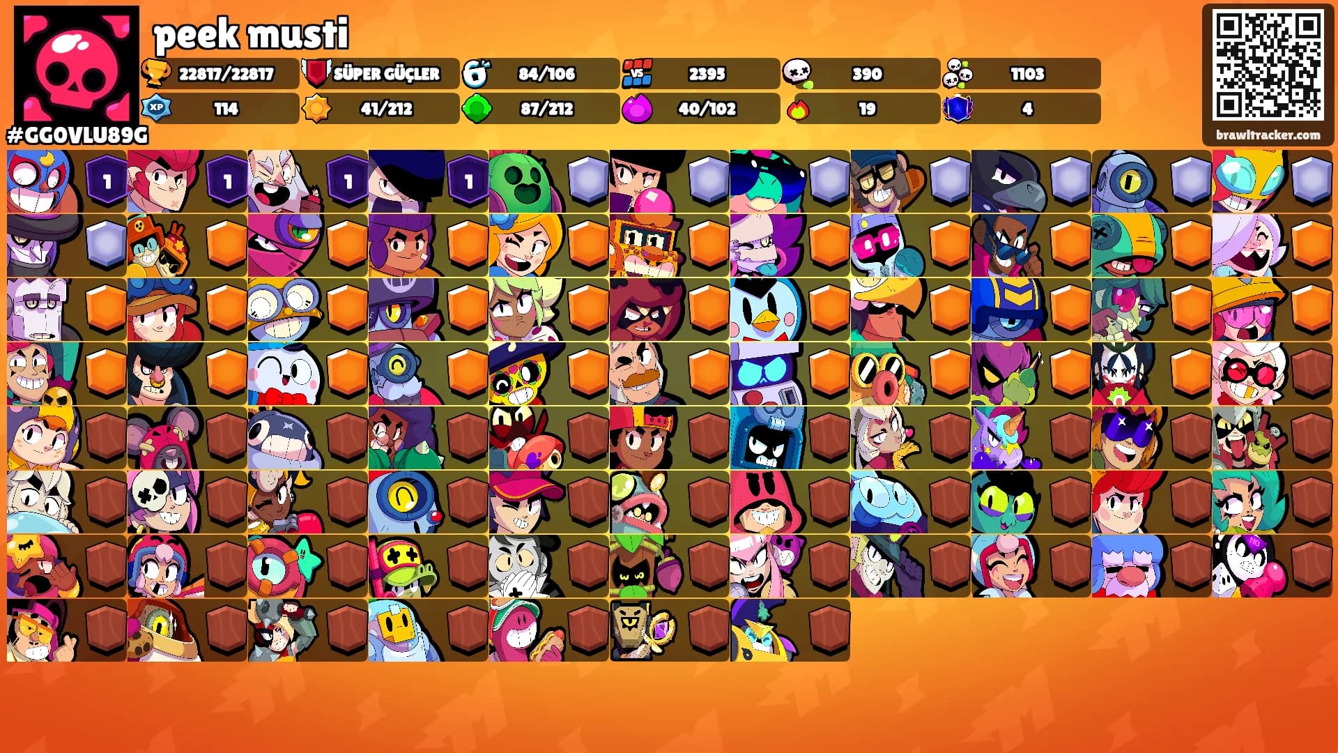 peek musti's Ranks