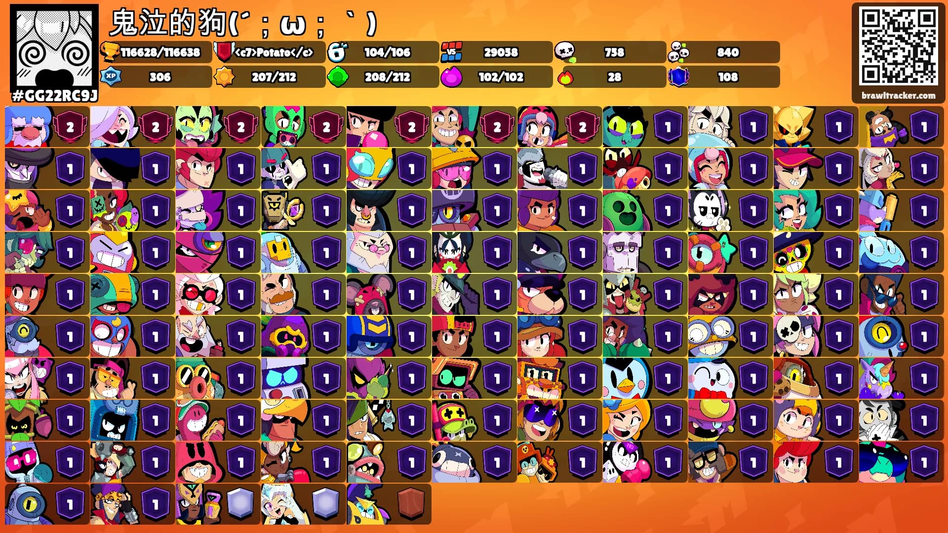 鬼泣的狗(´；ω；｀)'s Ranks