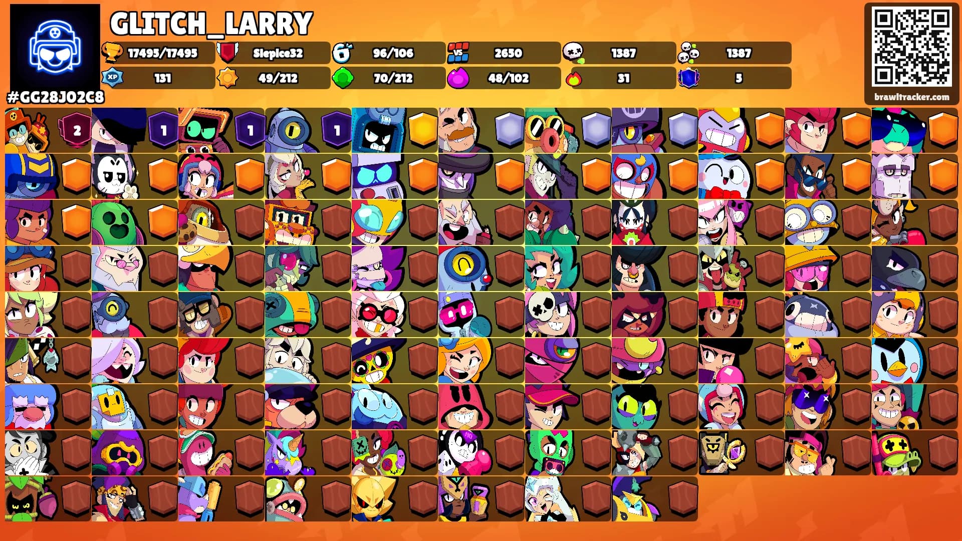 GLITCH_LARRY's Ranks