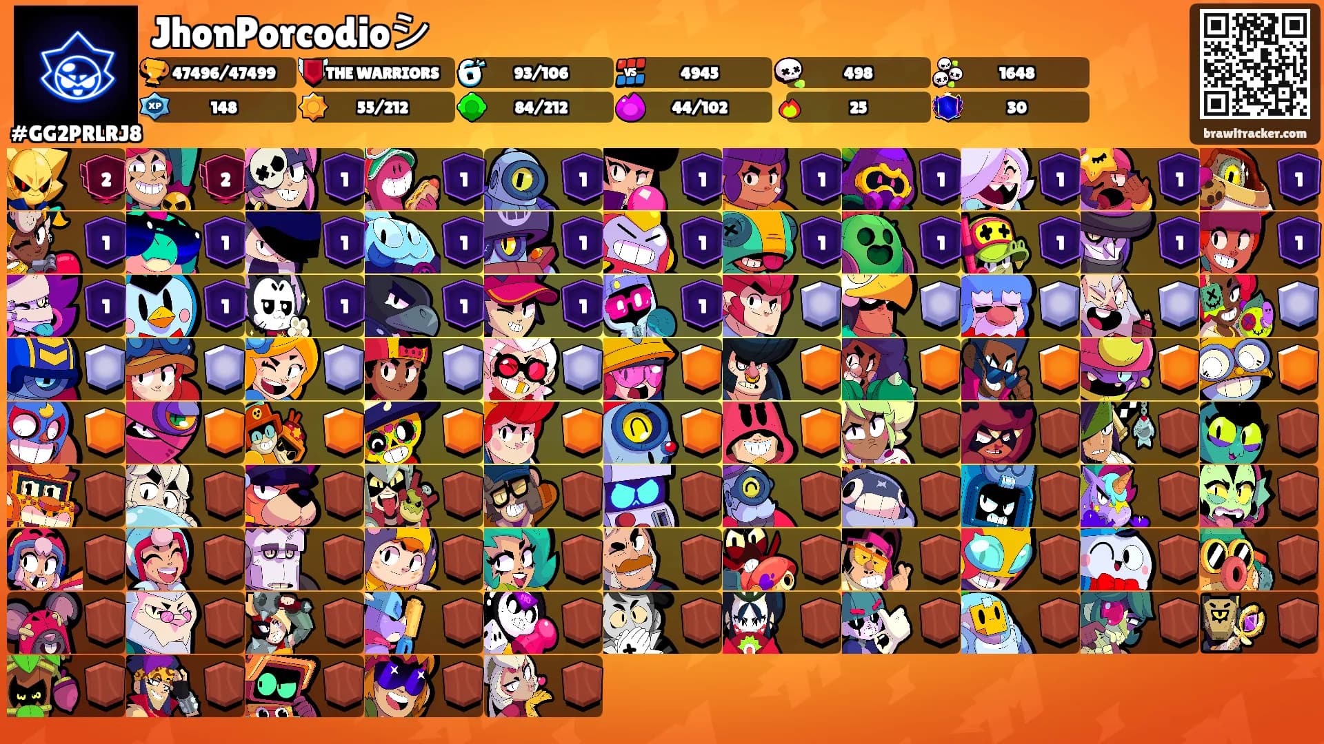 JhonPorcodioシ's Ranks