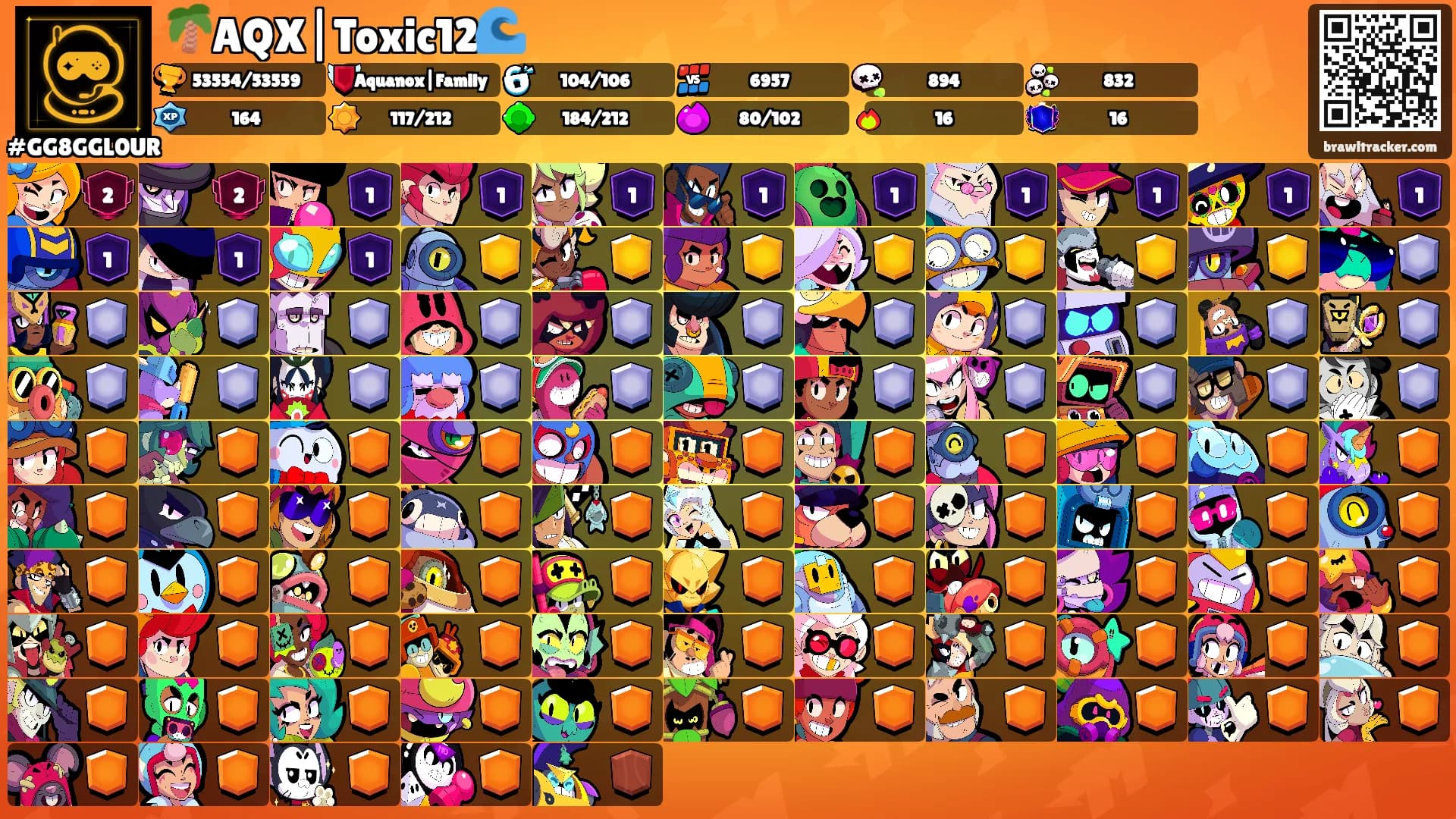 🌴AQX|Toxic12🌊's Ranks
