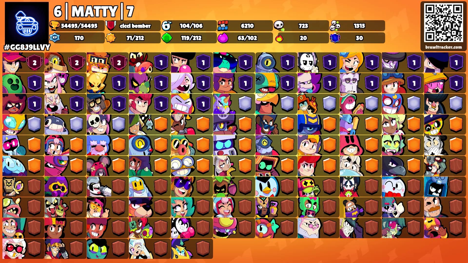 6|MATTY|7's Ranks