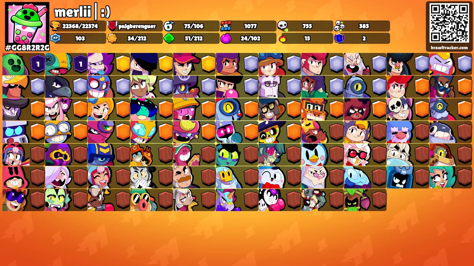 merlii|:)'s Ranks