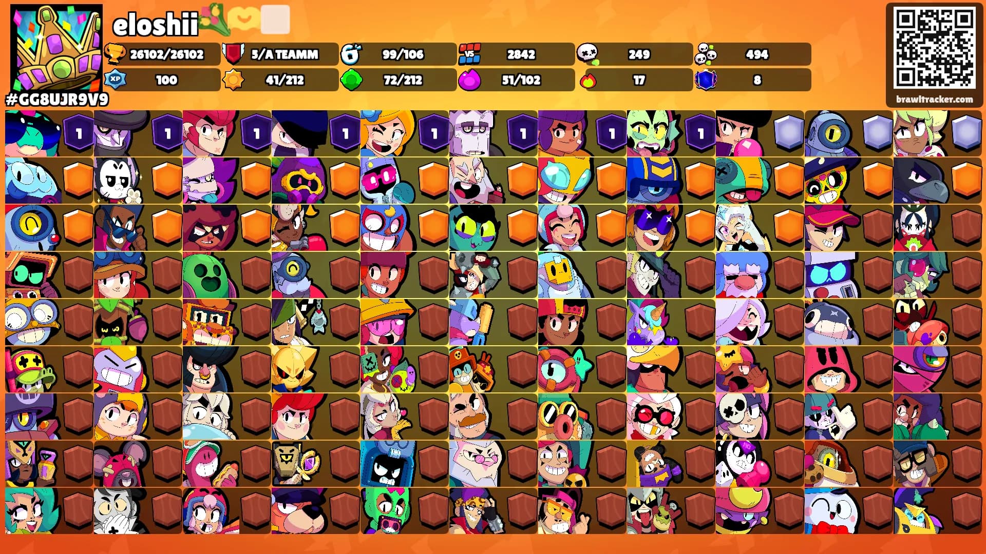 eloshii💐🫶🏻's Ranks