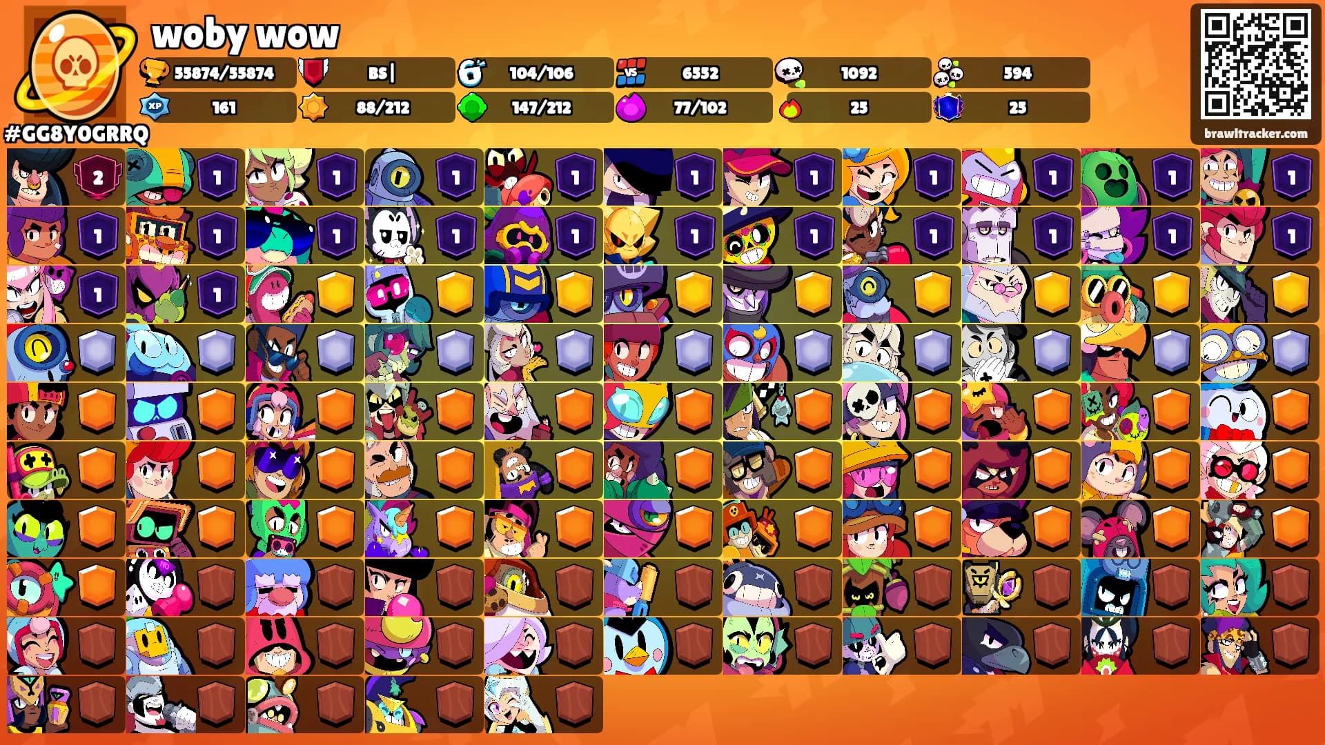 woby wow's Ranks