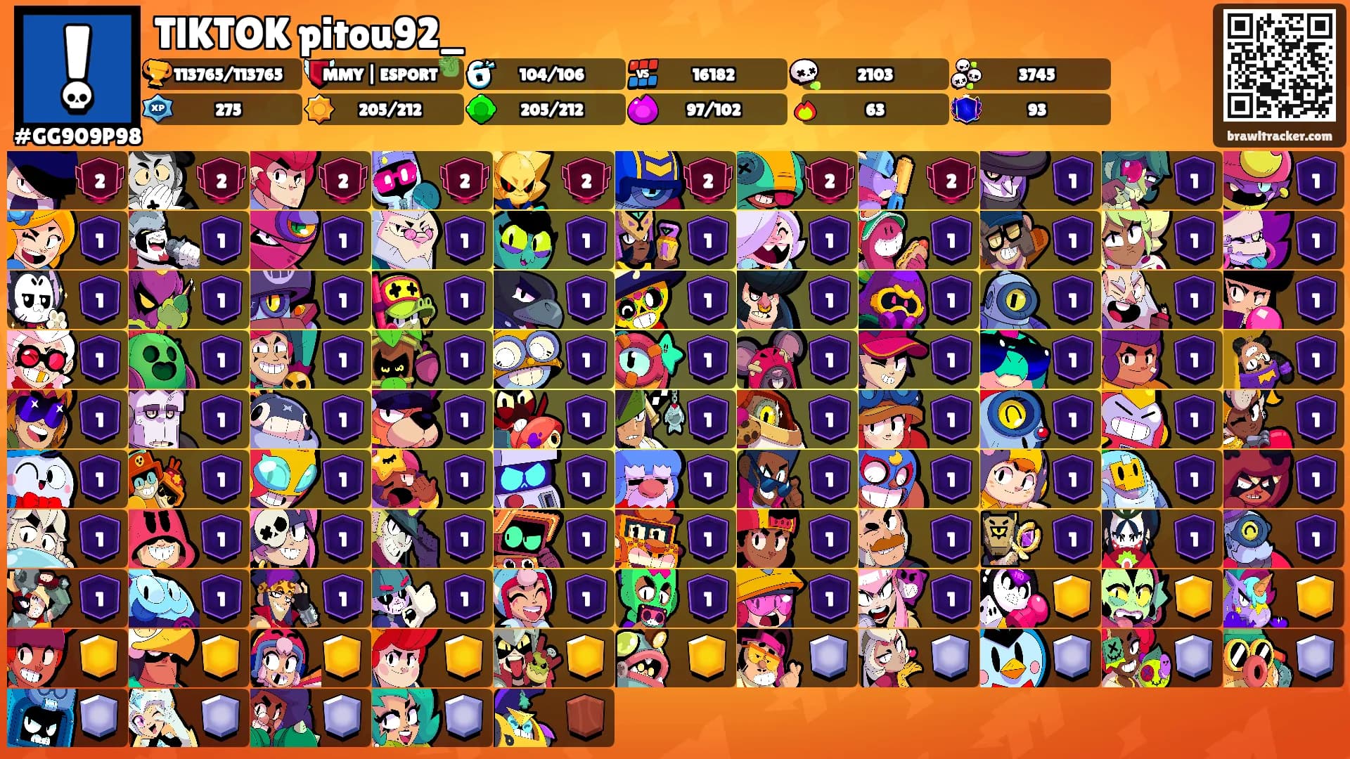 TlKTOK pitou92_'s Ranks