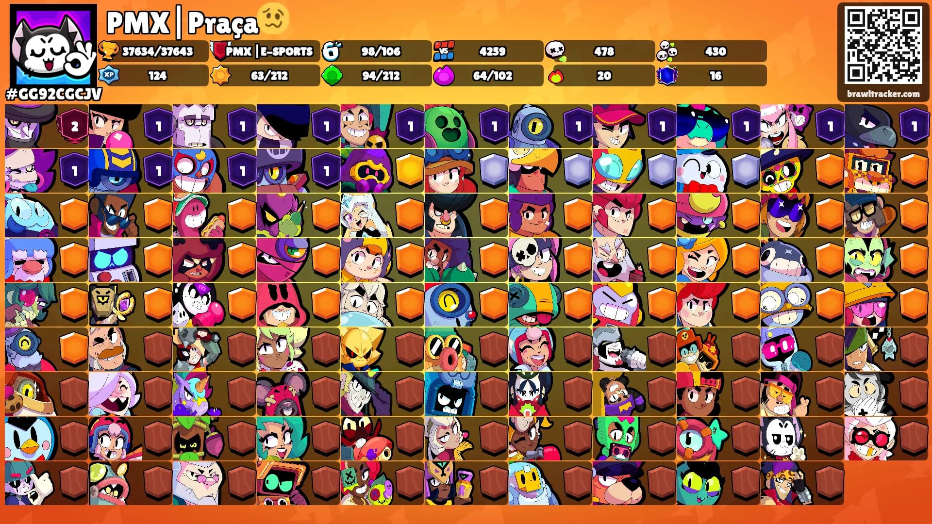 PMX|Praça🥴's Ranks