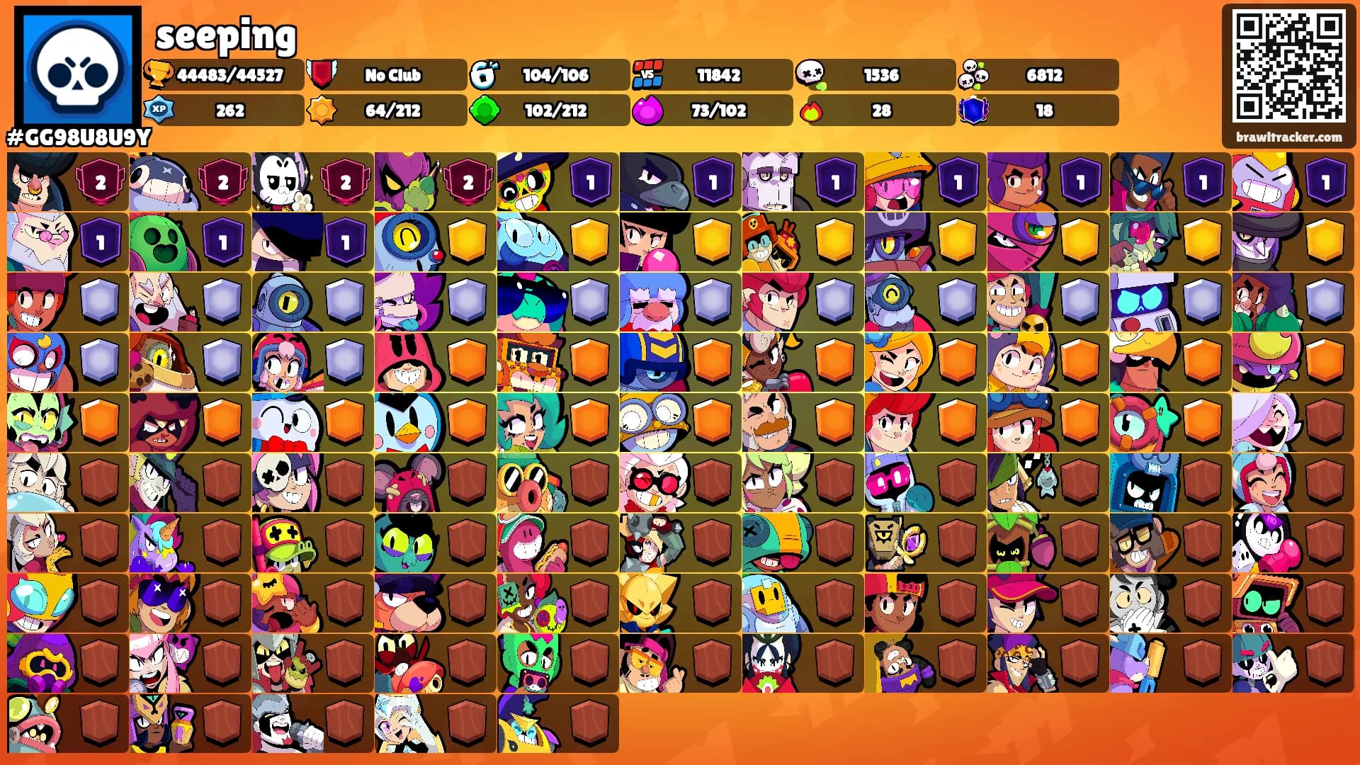 seeping's Ranks