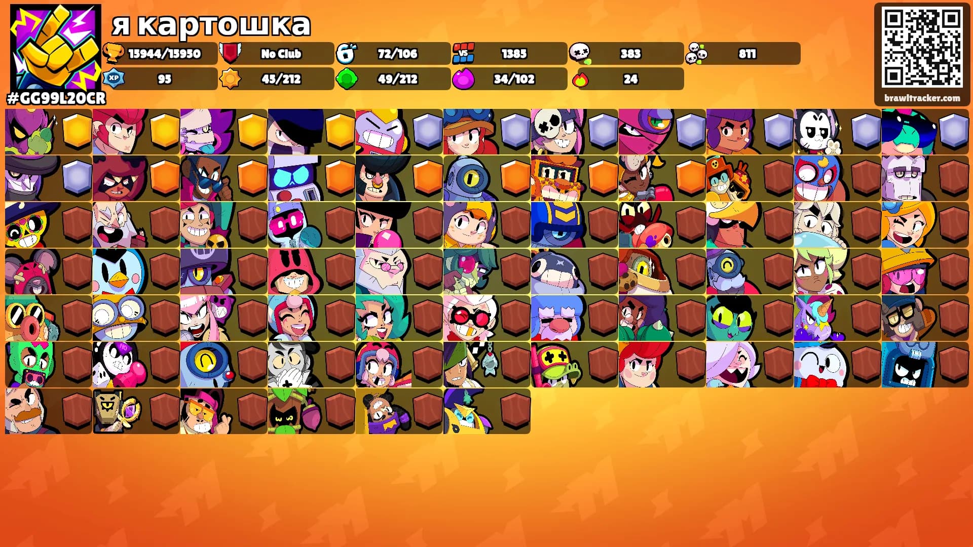 я картошка's Ranks
