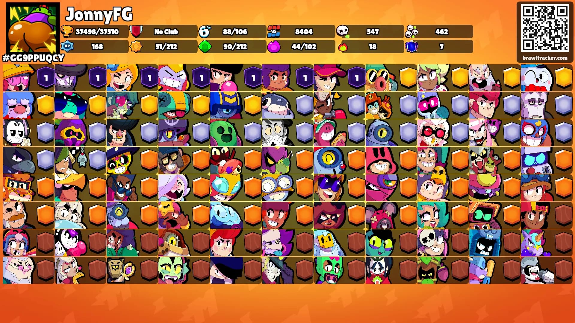 JonnyFG's Ranks