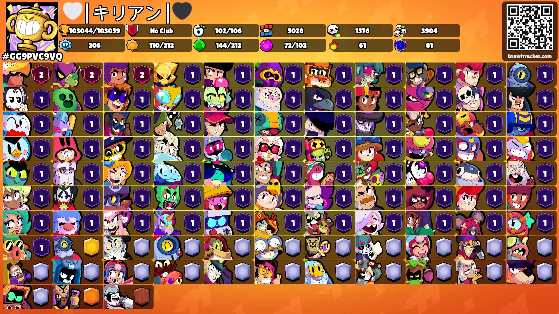 🤍|キリアン|🖤's Ranks