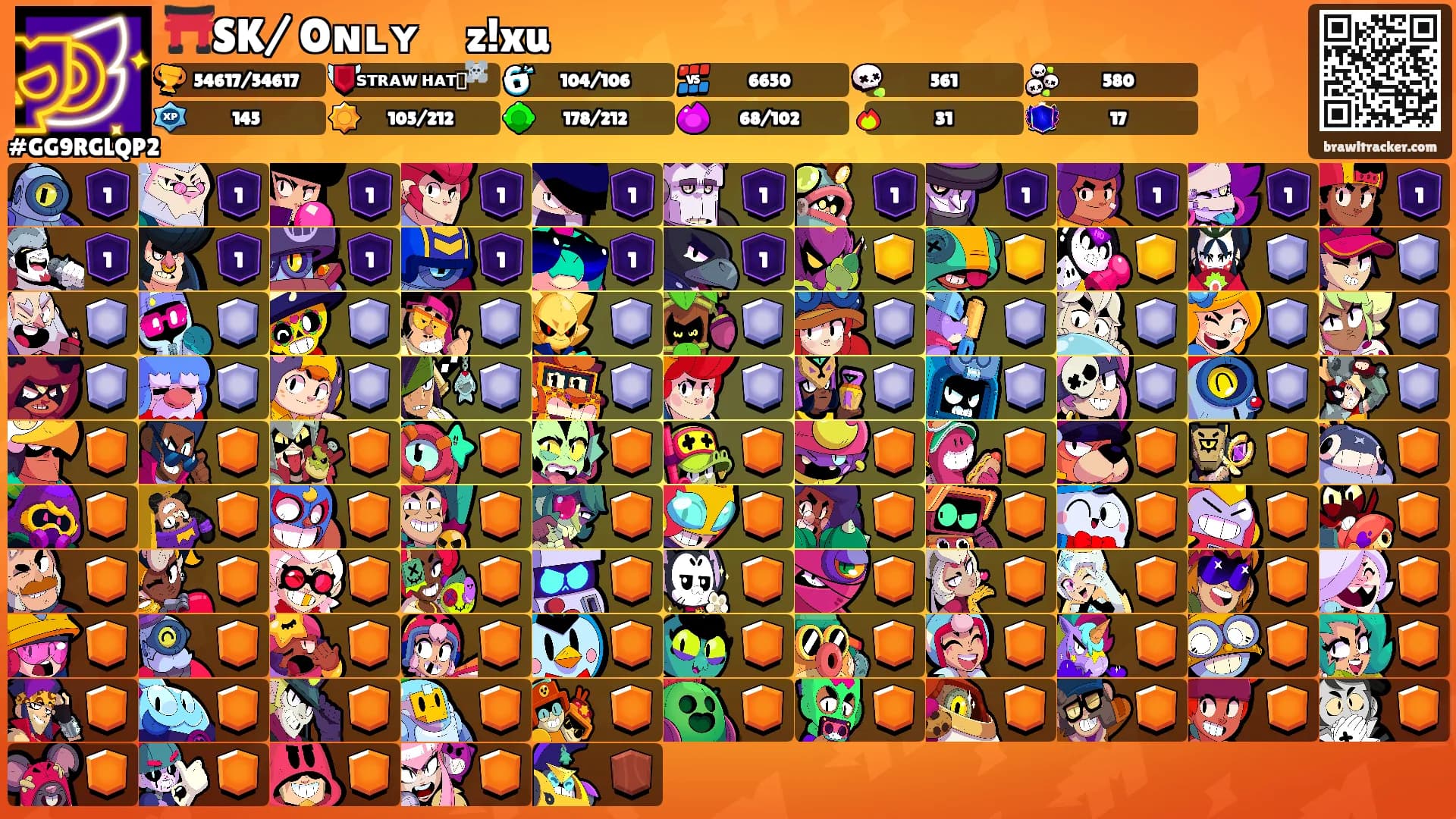 ⛩️SK/ Oɴʟʏㅤz!xu's Ranks