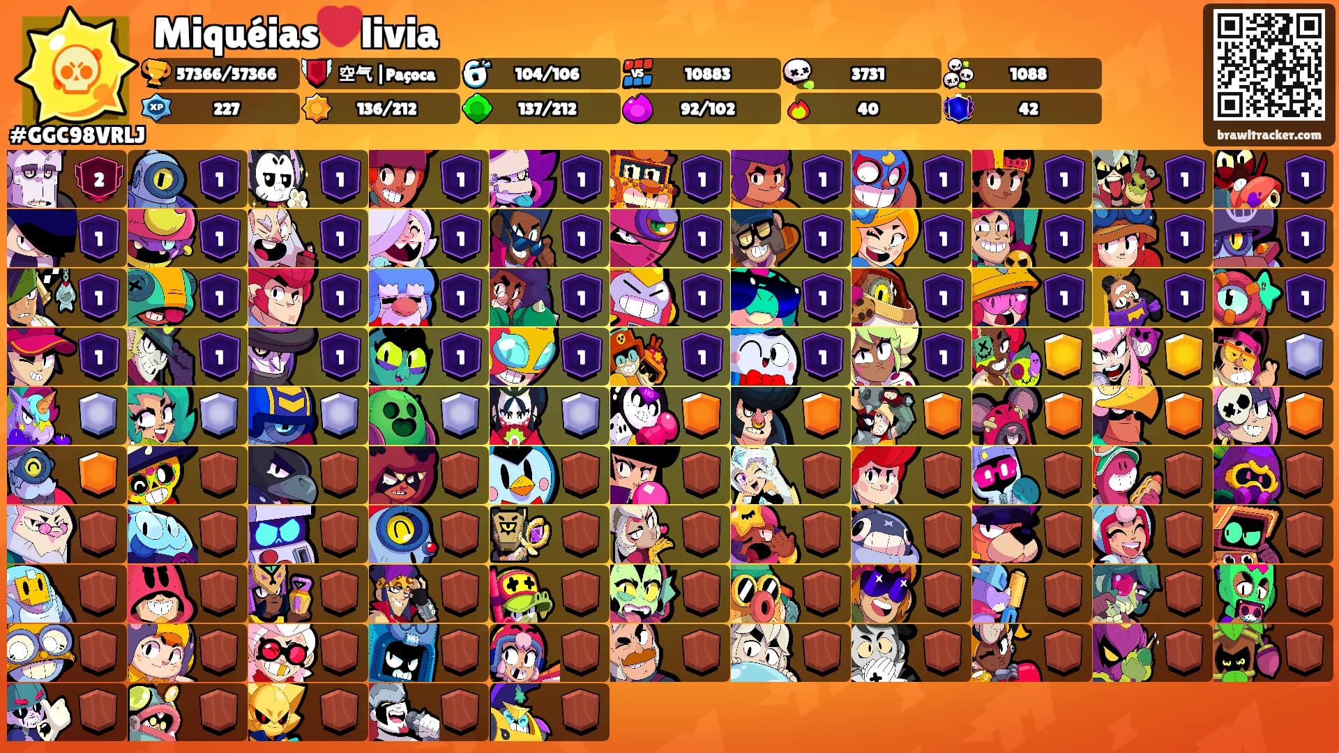 Miquéias❤️livia's Ranks
