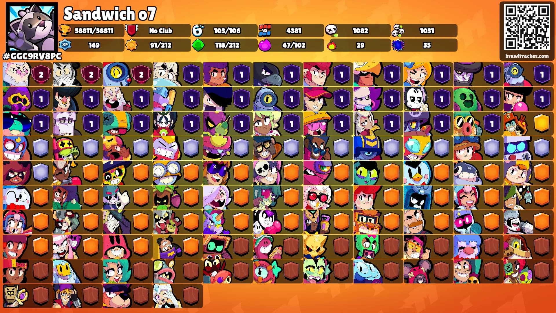 Sandwich o7's Ranks