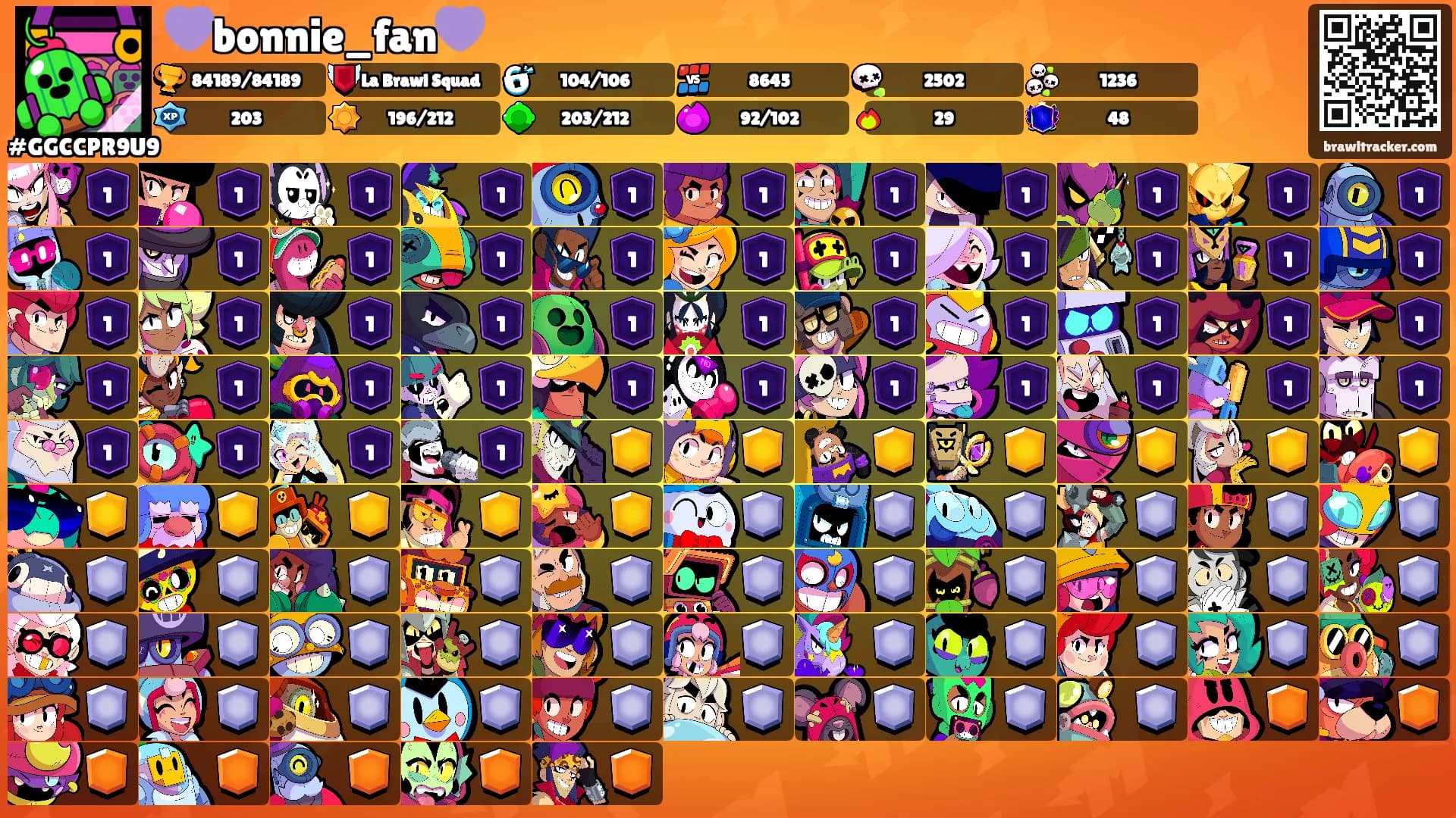💜bonnie_fan💜's Ranks