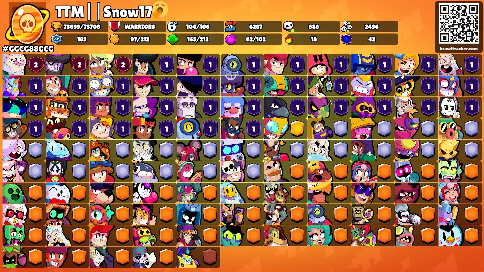 TTM||Snow17🥱's Ranks