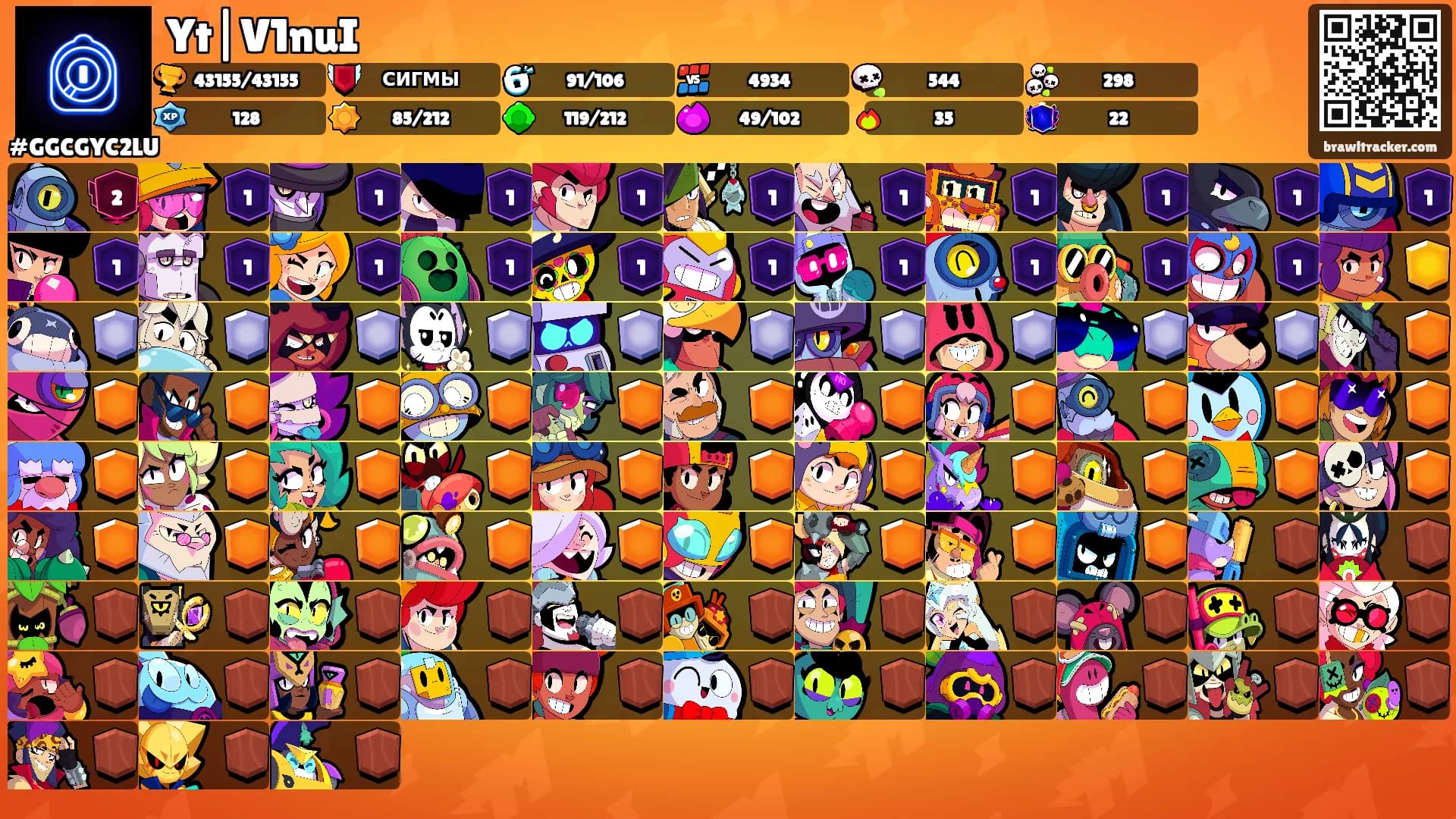 Yt|V1nuI's Ranks