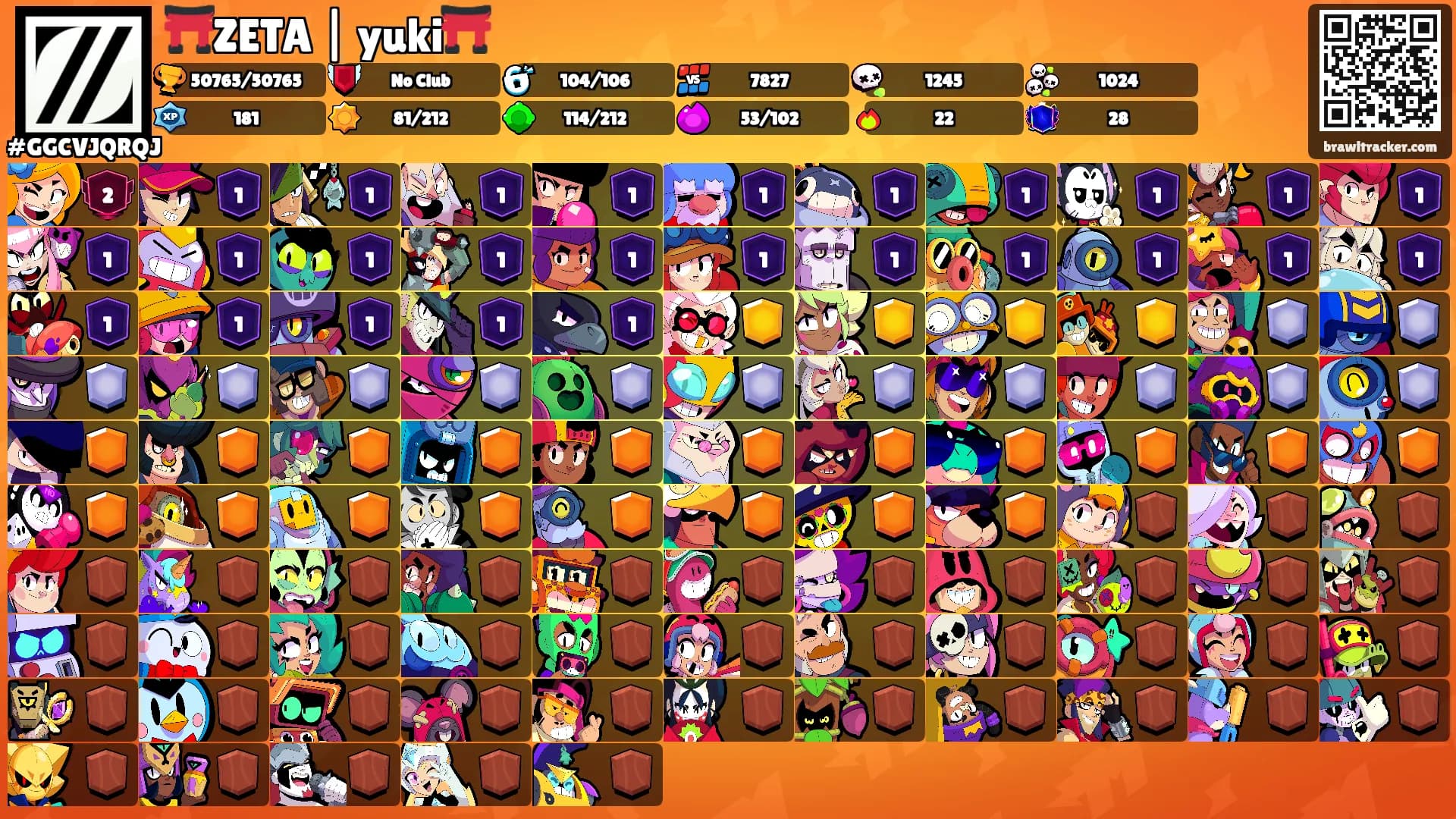 ⛩️ZETA | yuki⛩️'s Ranks