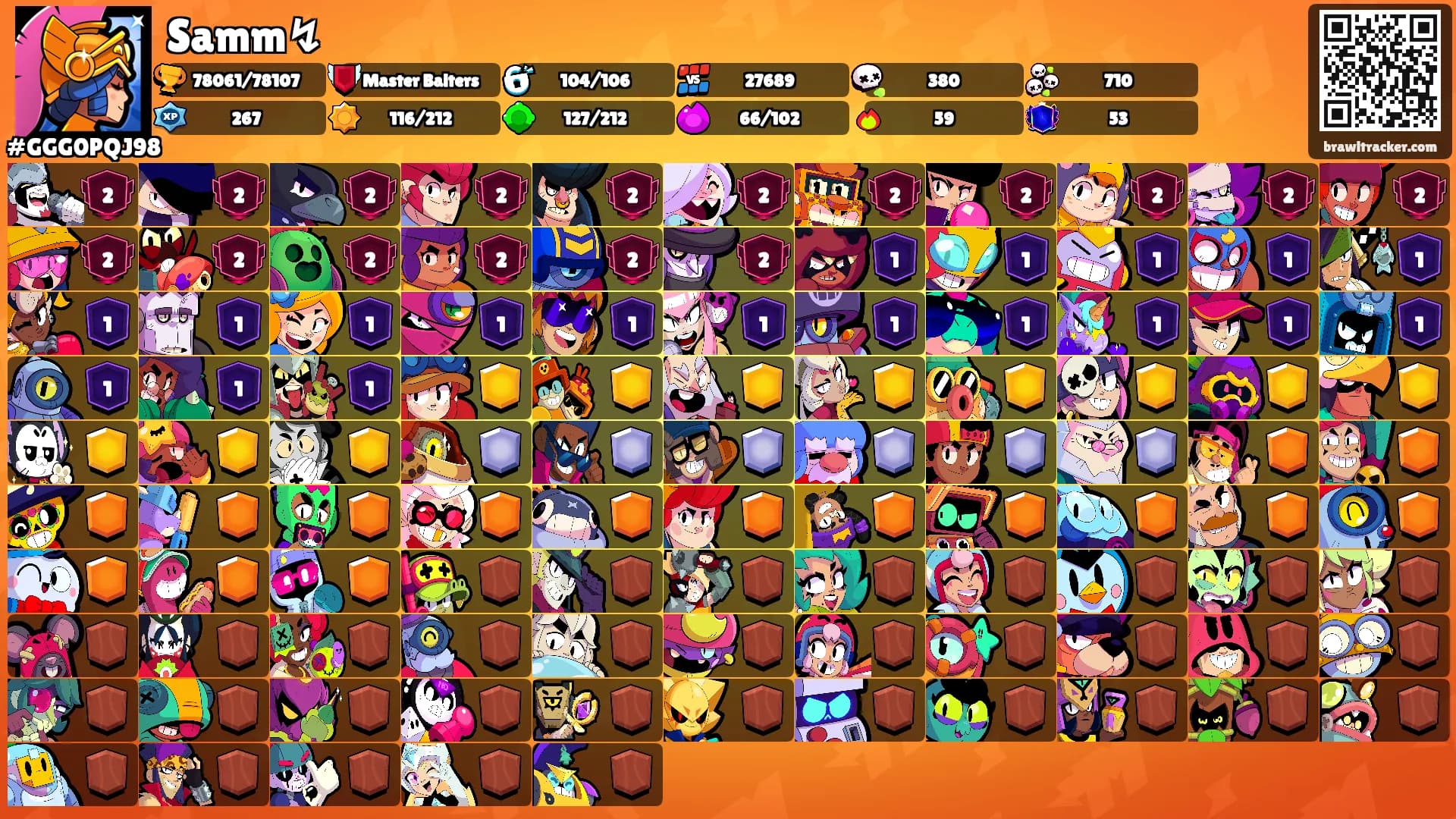 Samm↯'s Ranks