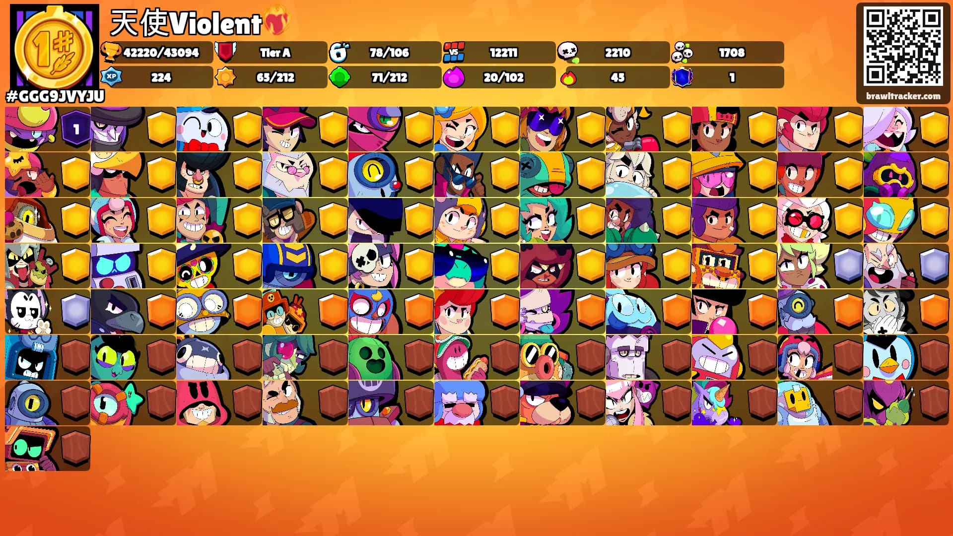 天使Violent❤️‍🔥's Ranks