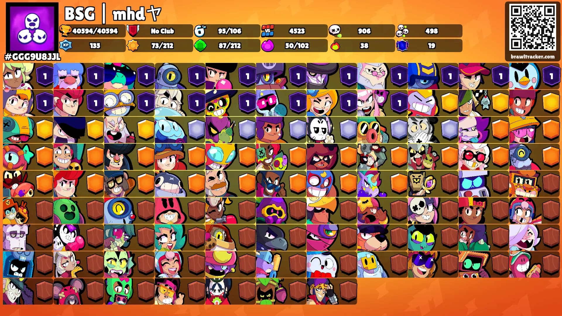 BSG | mhdヤ's Ranks