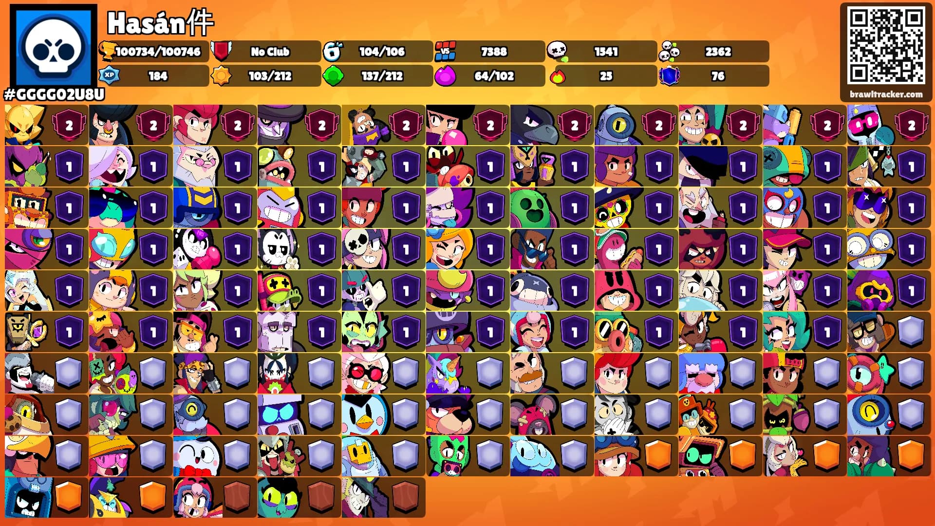 Hasán件's Ranks