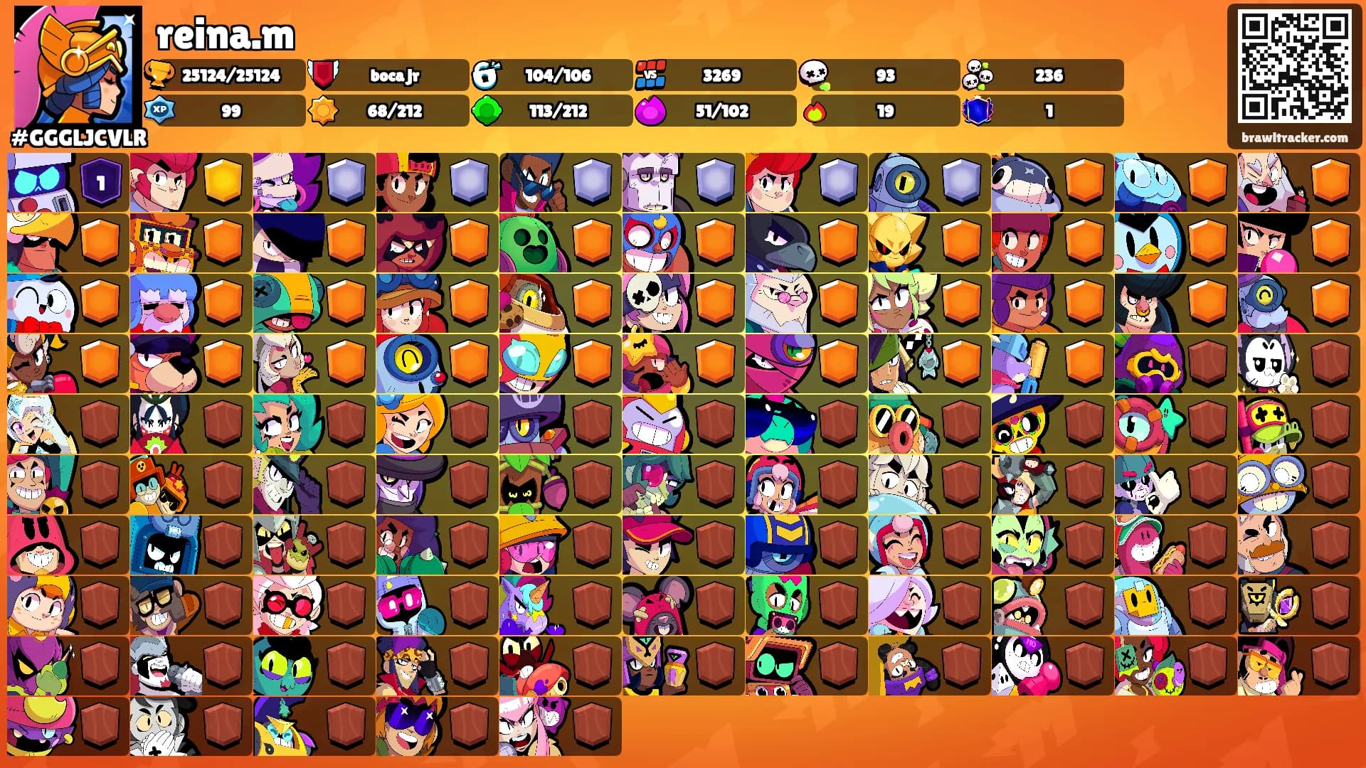 reina.m's Ranks