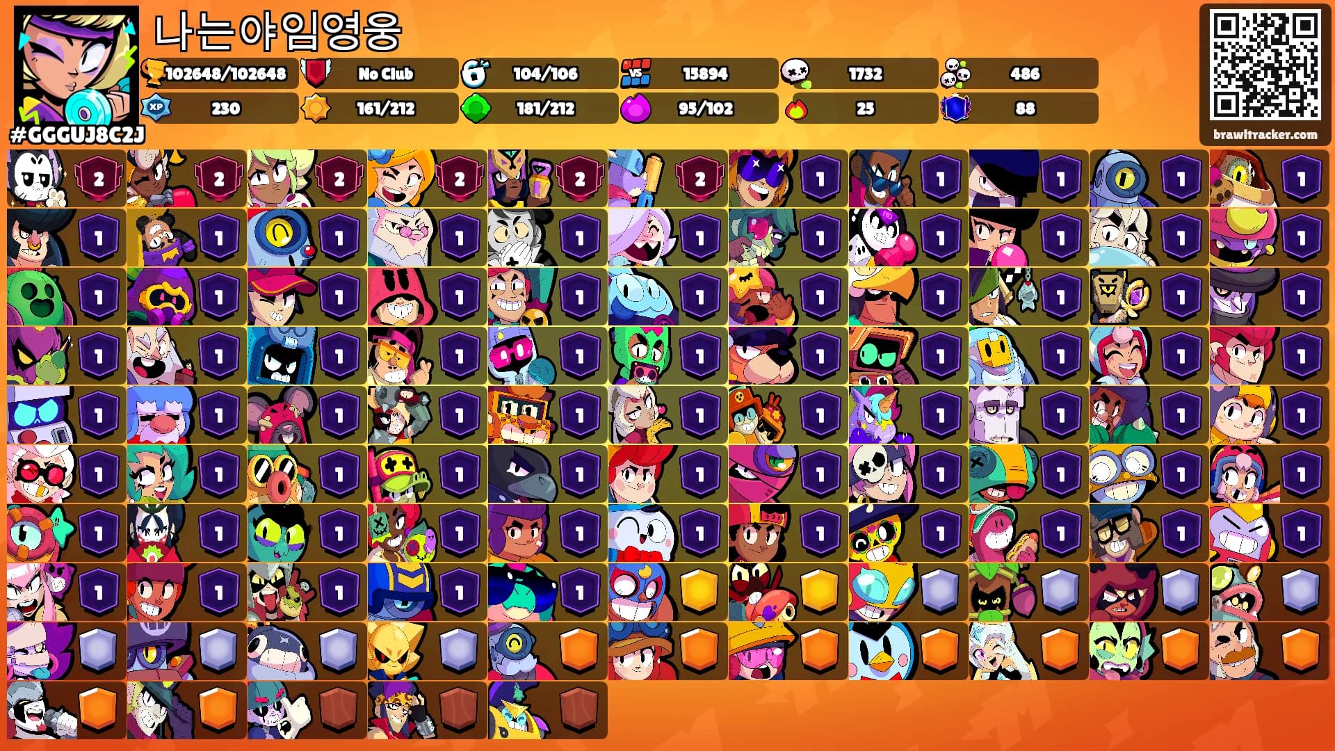 나는야임영웅's Ranks