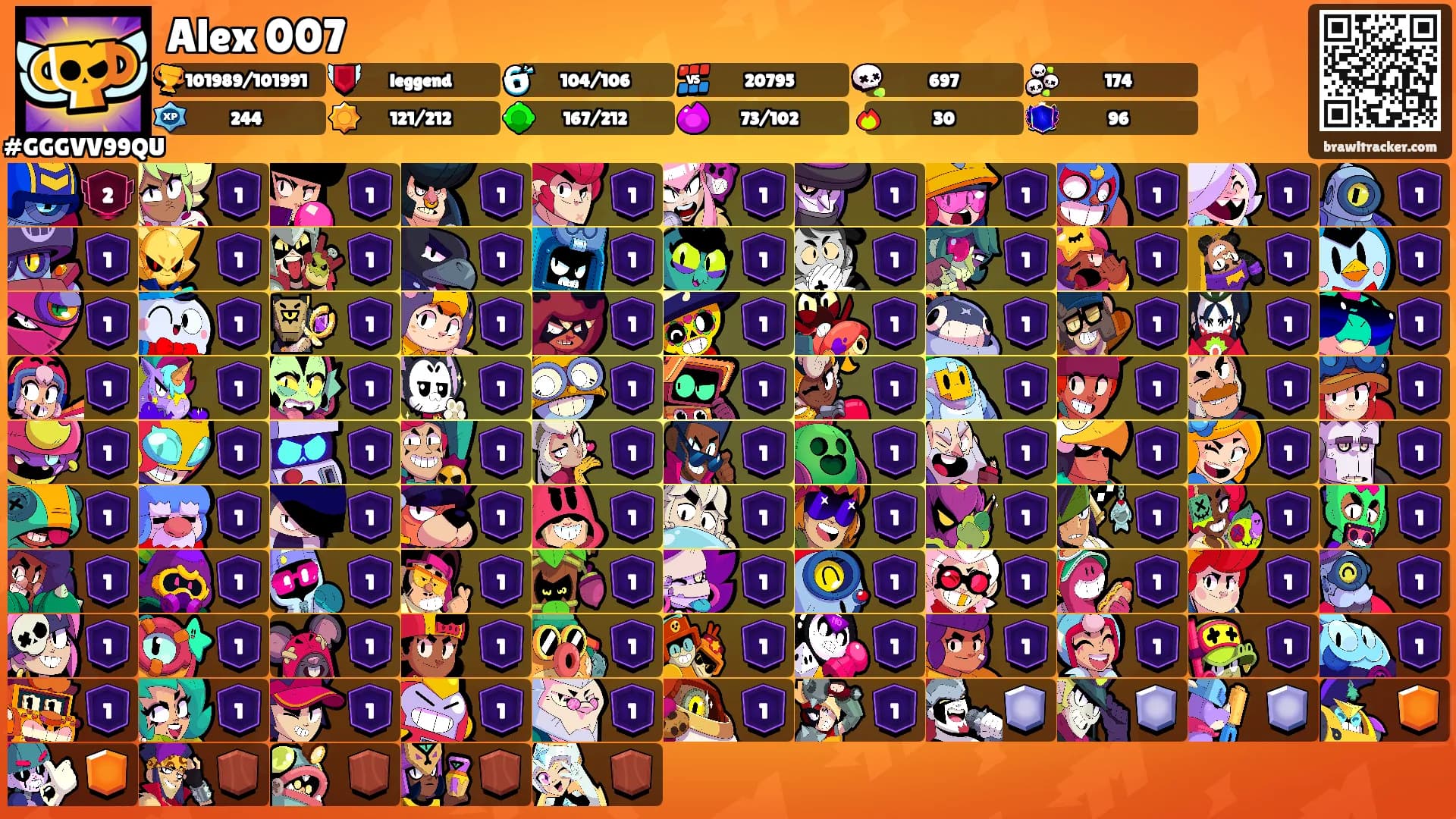 Alex 007's Ranks