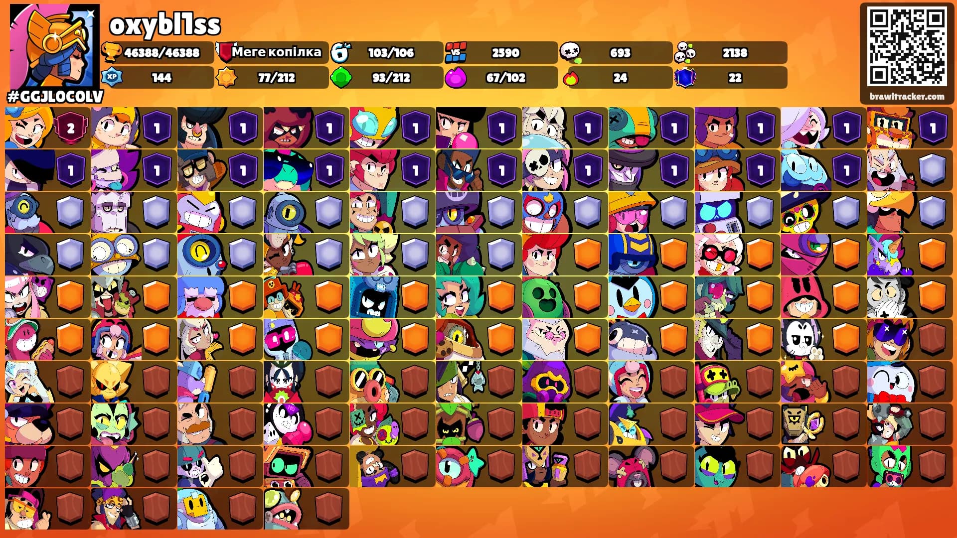 oxybl1ss's Ranks
