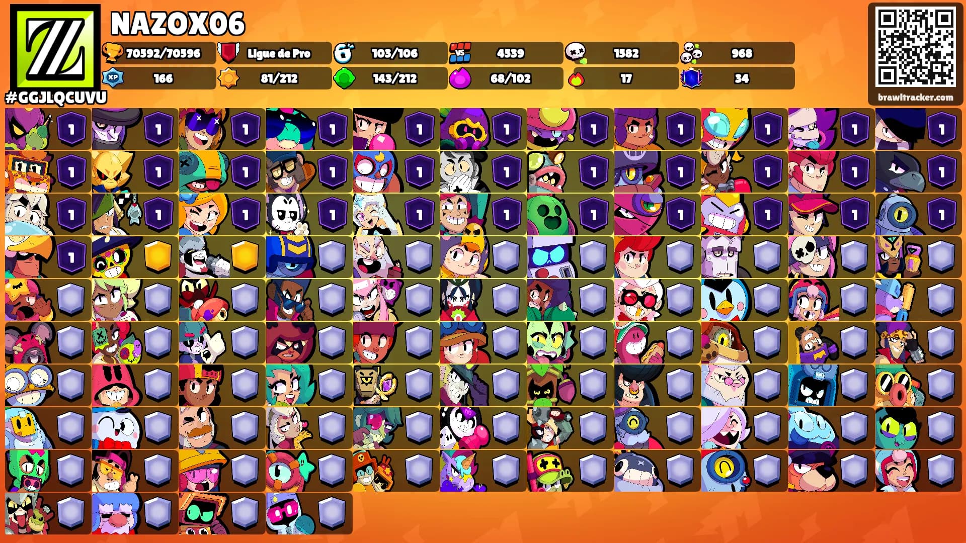NAZOX06's Ranks