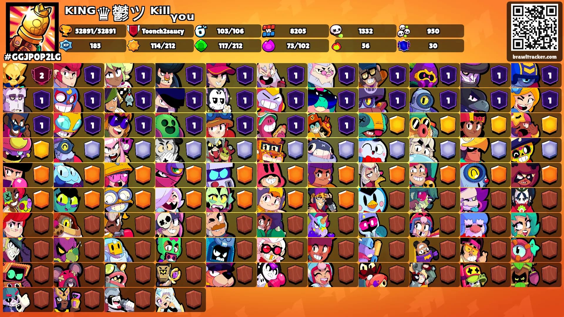 ᴷᴵᴺᴳ♛鬱ツ ᴷⁱˡˡᵧₒᵤ's Ranks