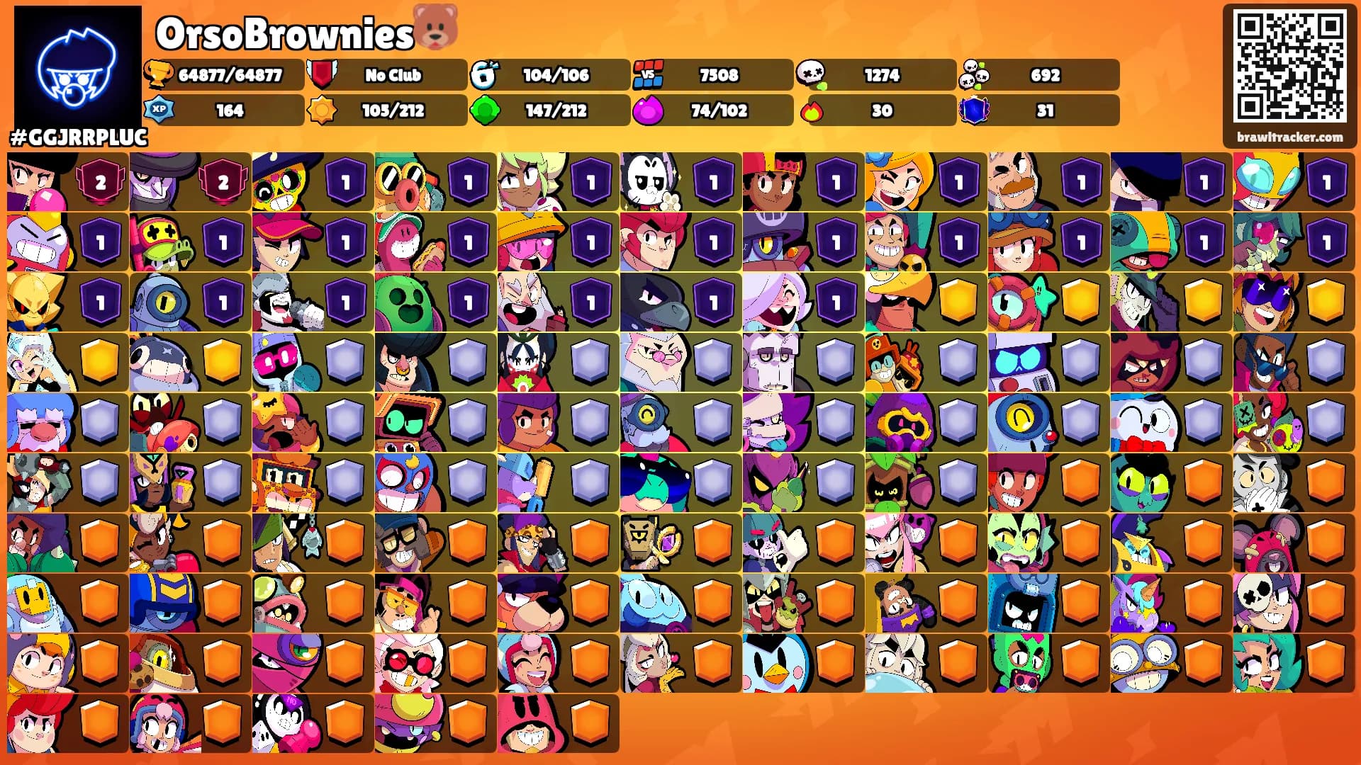 OrsoBrownies🐻's Ranks