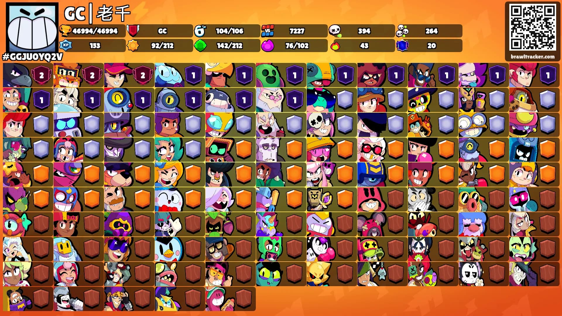 GC|老千⚡'s Ranks
