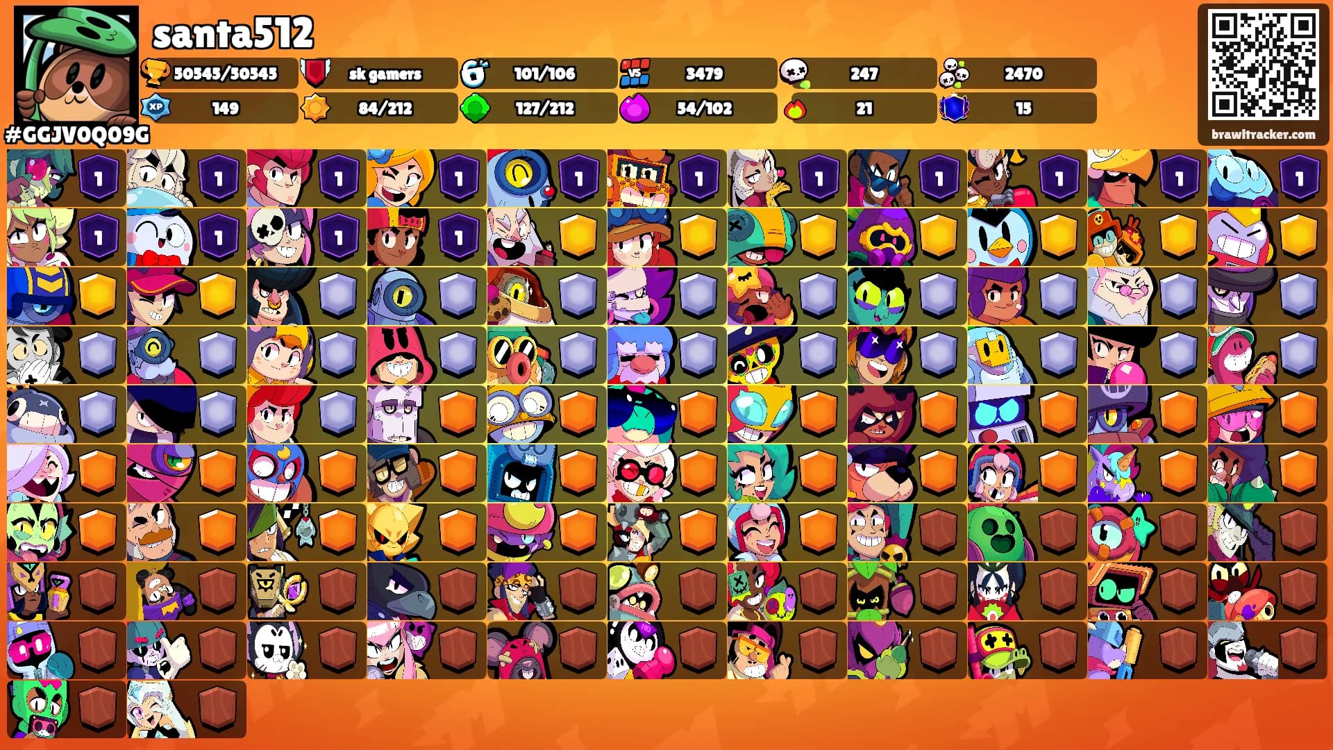 santa512's Ranks