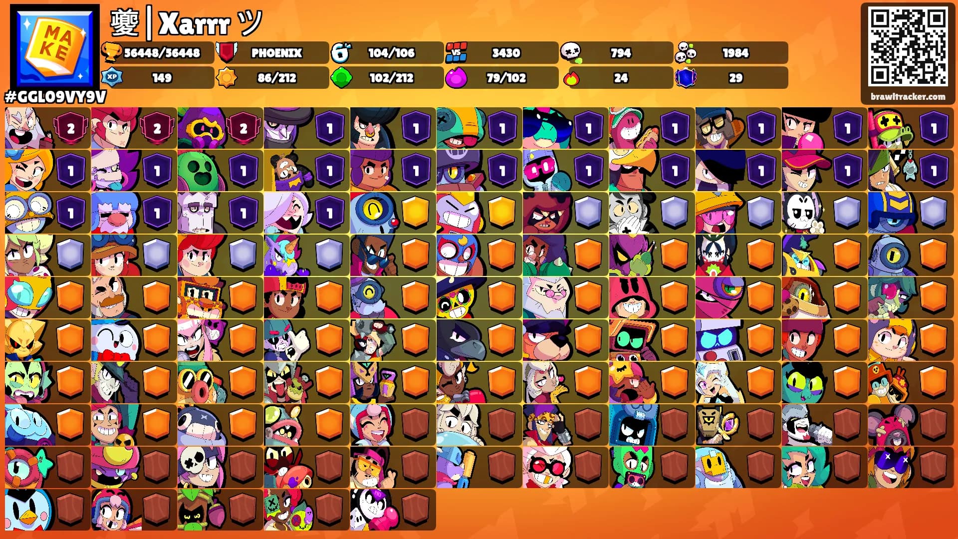 夔|Xarrr ツ's Ranks