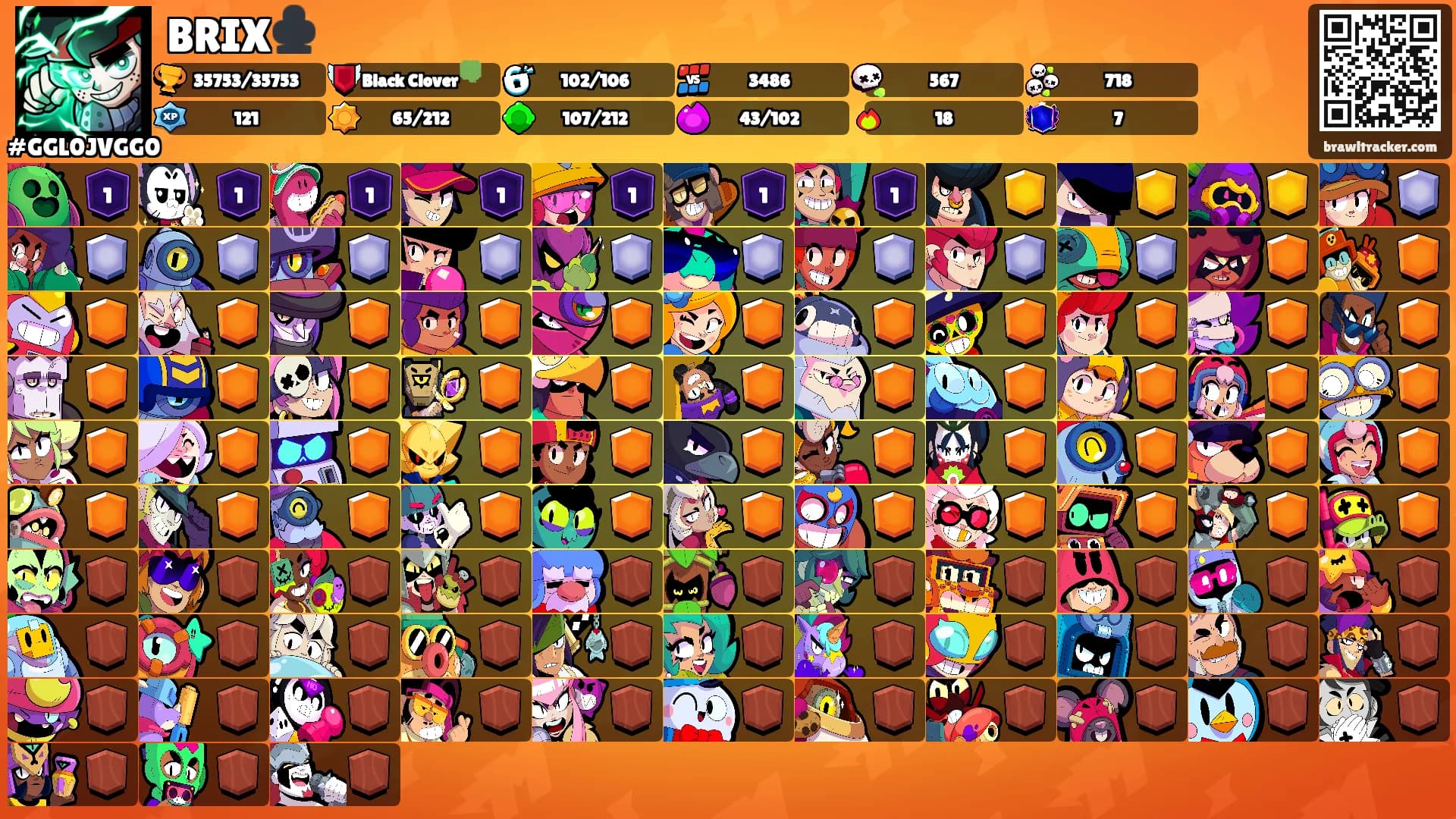 BRIX♣️'s Ranks