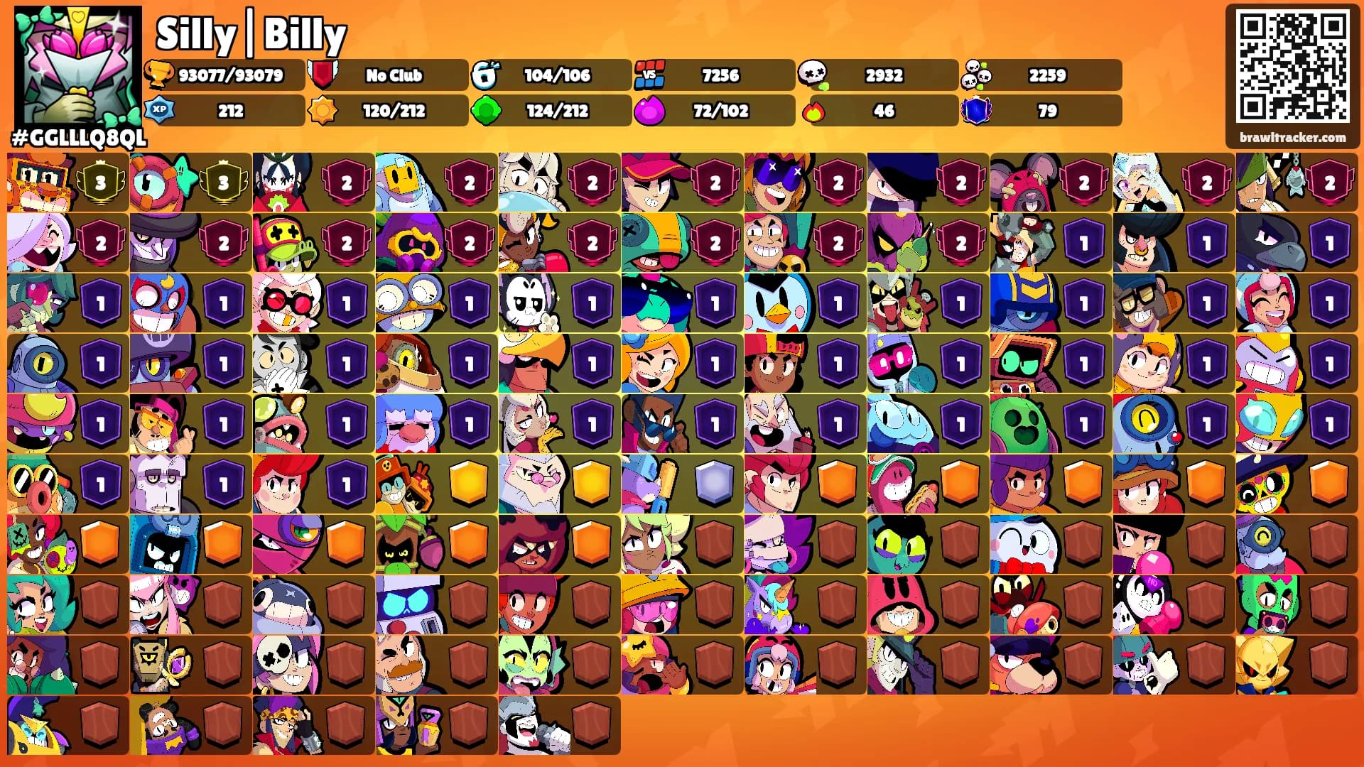 Silly|Billy's Ranks