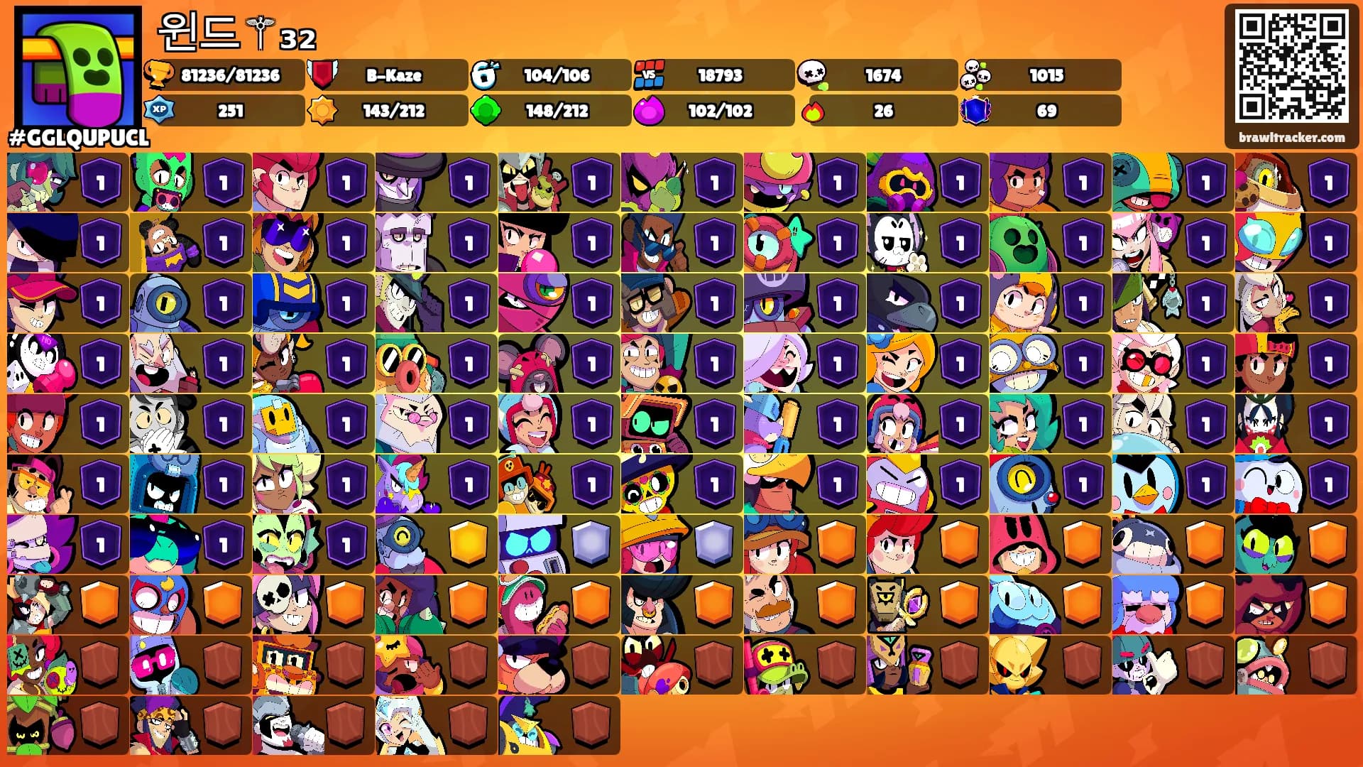 윈드⚚₃₂'s Ranks