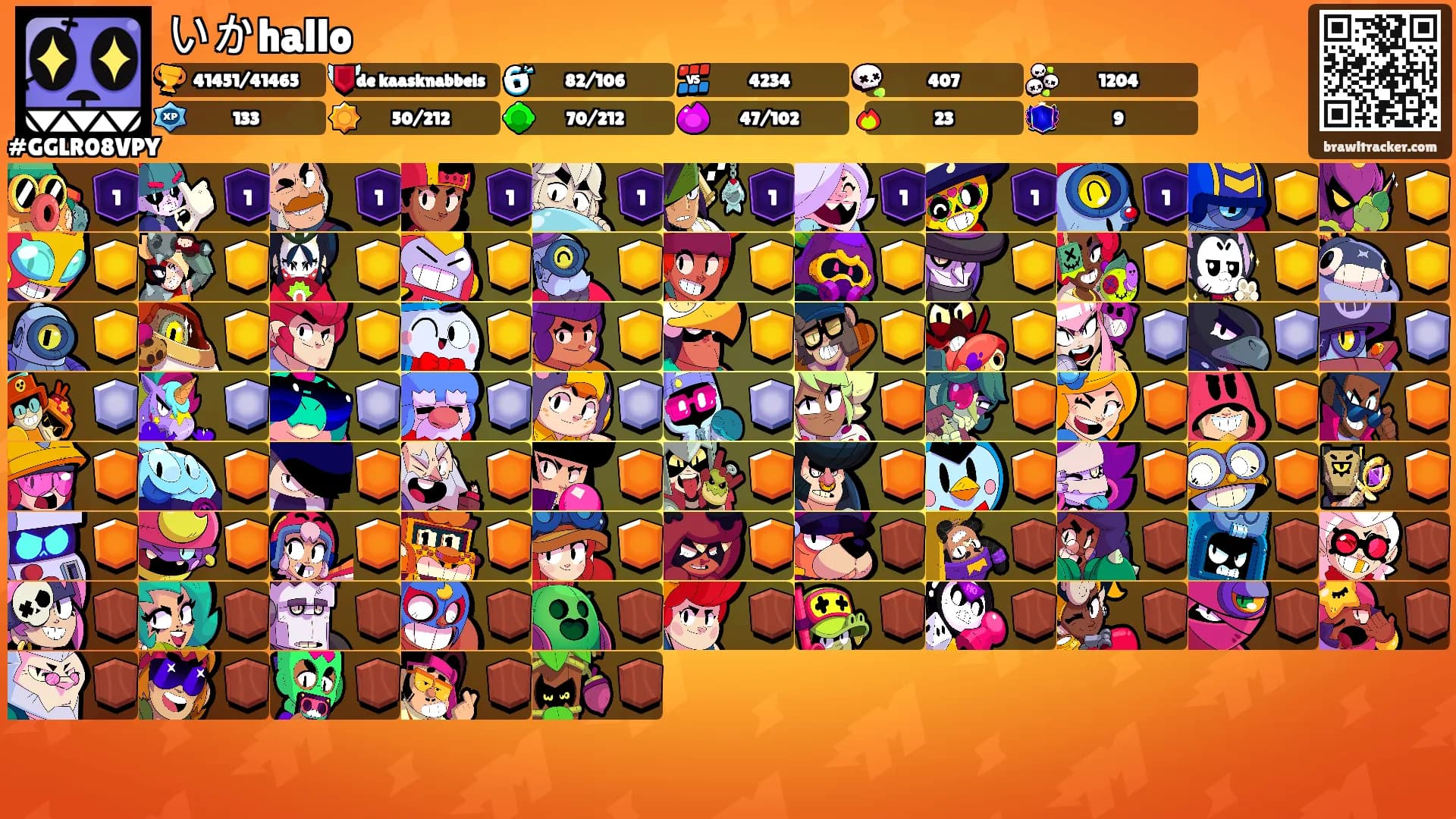いかhallo's Ranks